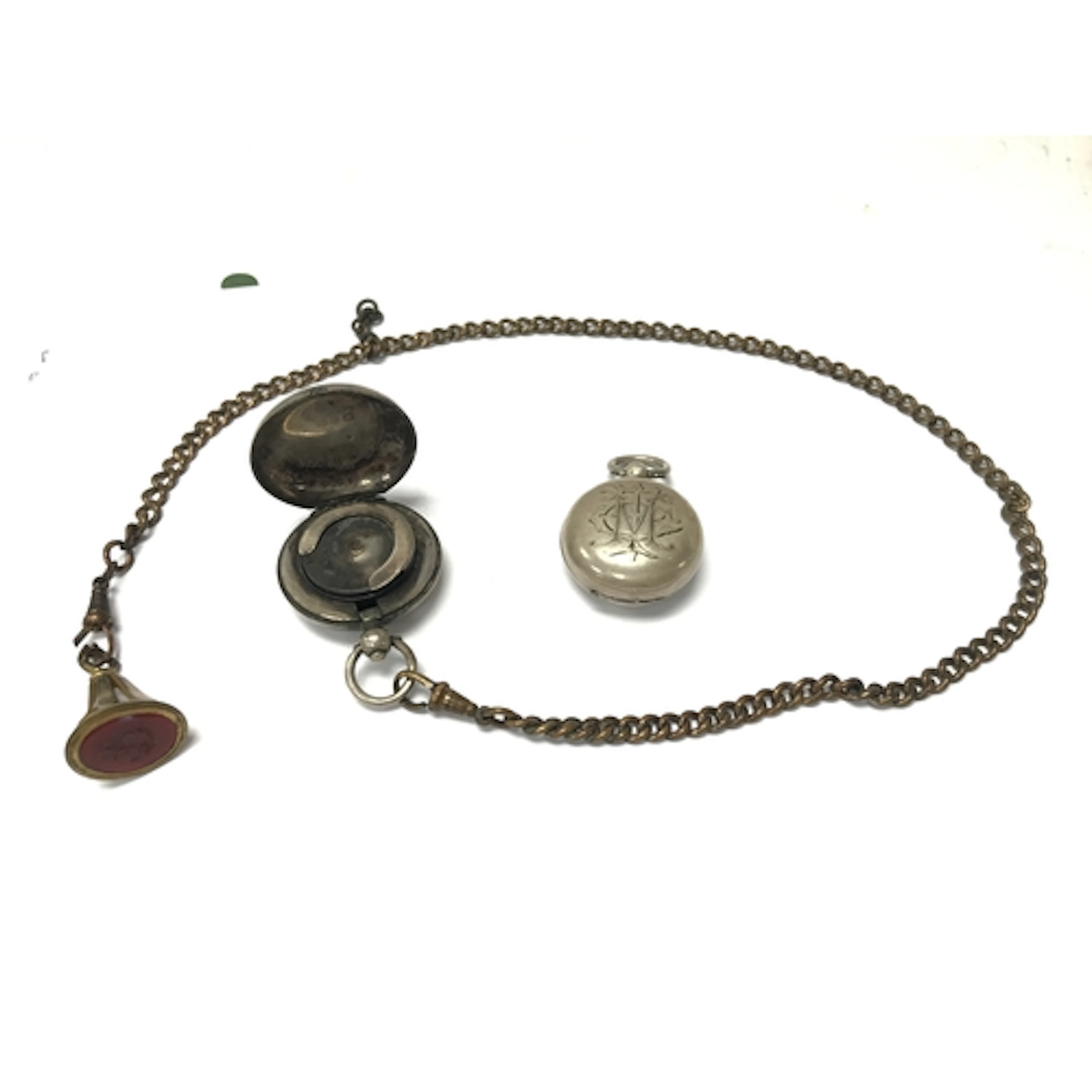 Two hallmarked silver sovereign holders