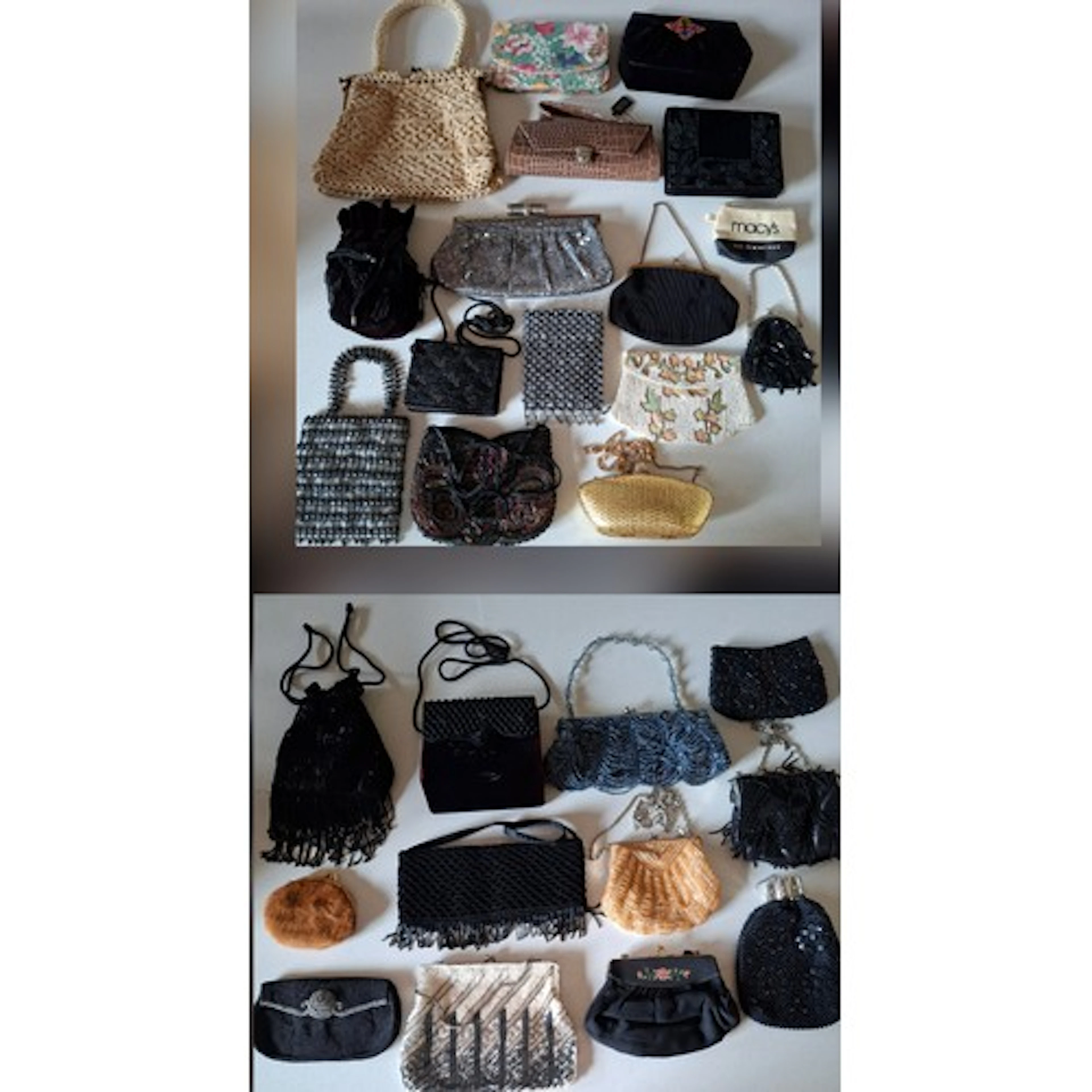 A collection of early to late 20th Century evening bags to i...