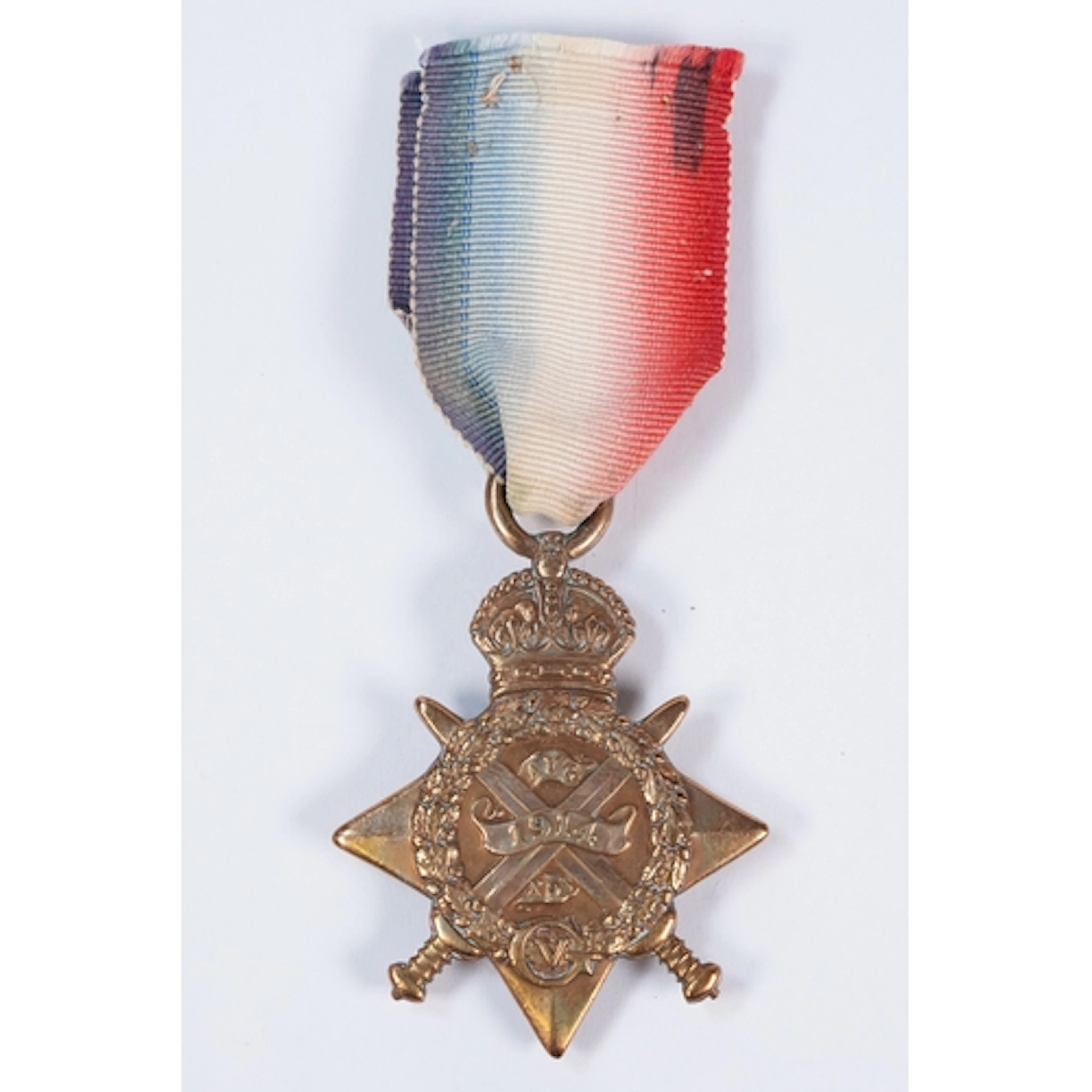 A British full size World War One 1914 Star medal (Mons Star...