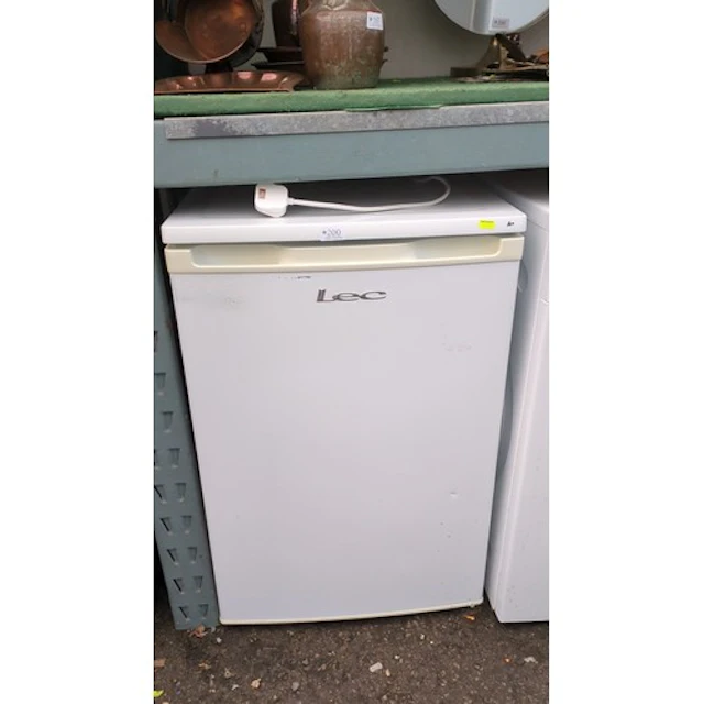 LEC white undercounter refrigerator