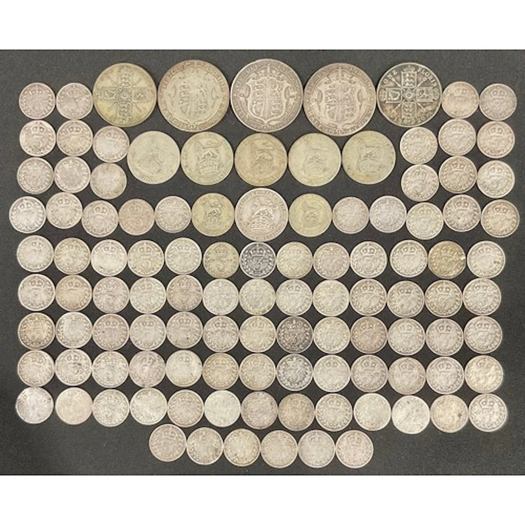 Numismatics - pre 1921 Great British silver - half crowns, s...