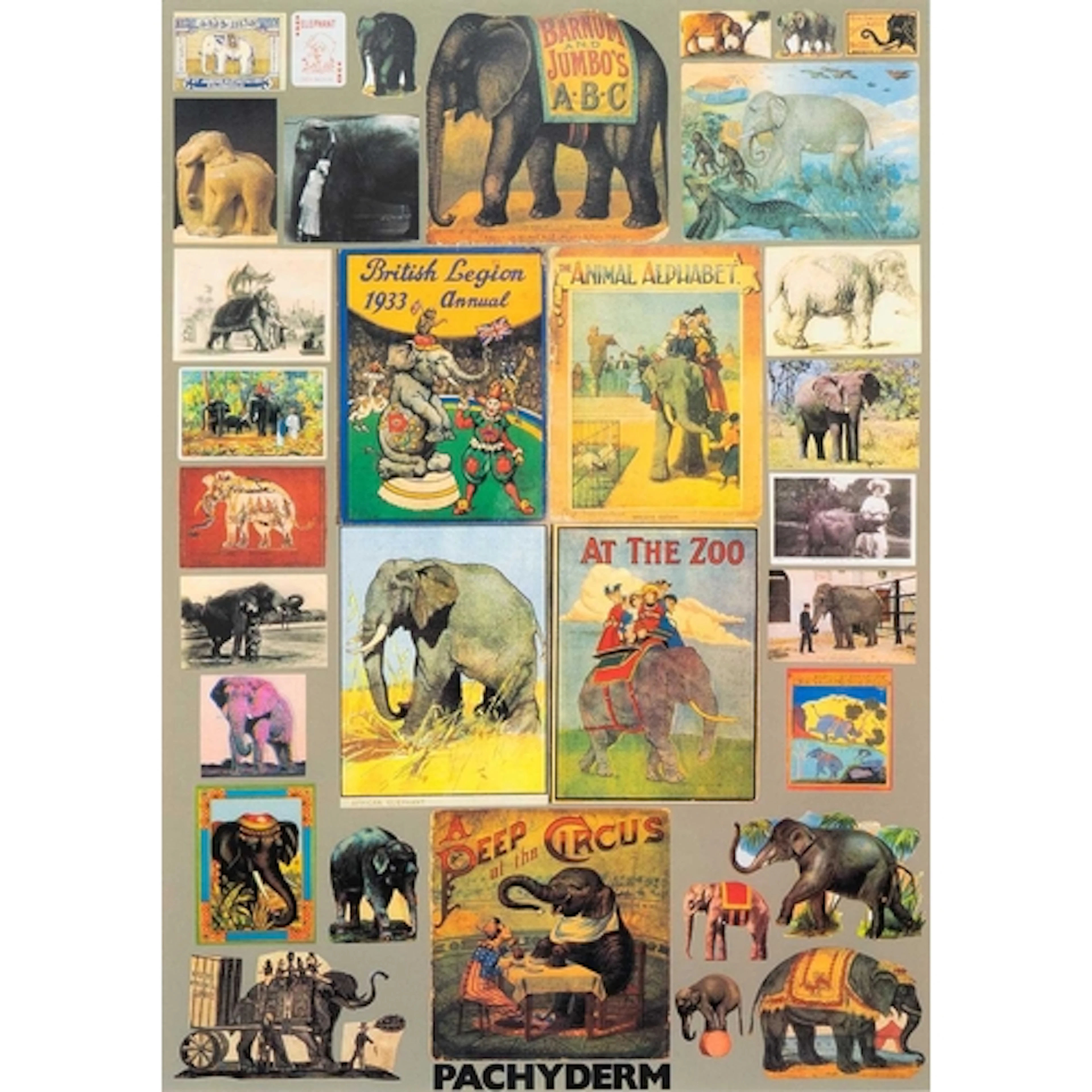 § Peter BLAKE (1932) P is for Pachyderm (1991) Screenprint, ...