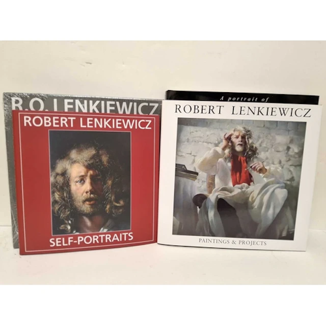 FOUR ROBERT LENKIEWICZ THEMED BOOKS, comprising 'Robert Lenk...