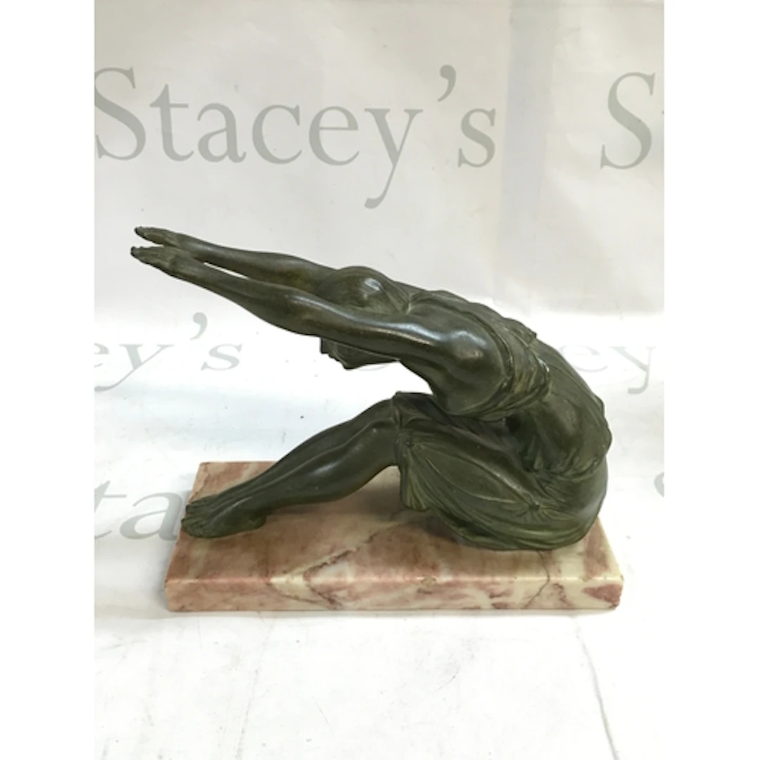 An antique Art Deco figure