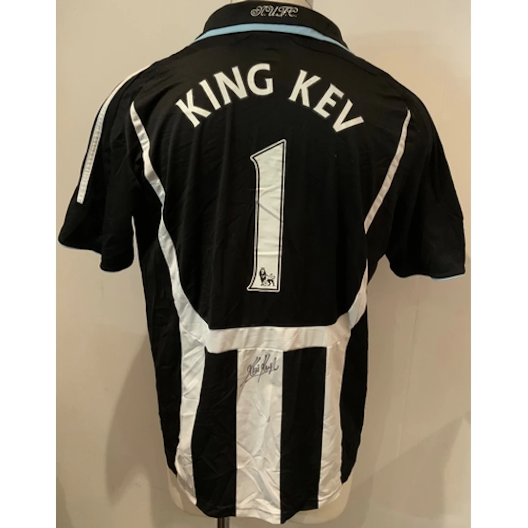 Kevin Keegan Signed 2008 - 2009 Newcastle United Football S...