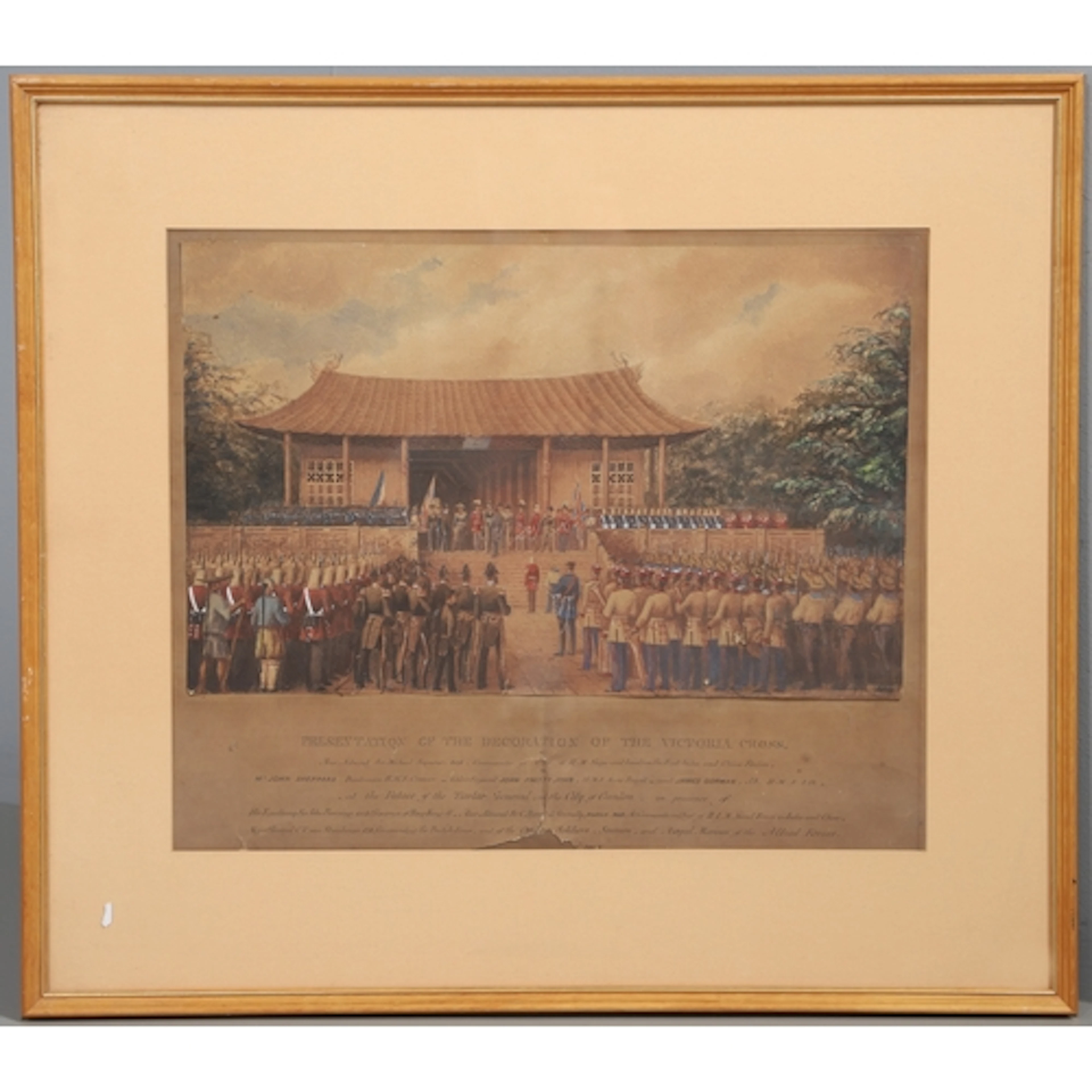 PRESENTATION OF THE VICTORIA CROSS TO JOHN SHEPPARD, JOHN PR...