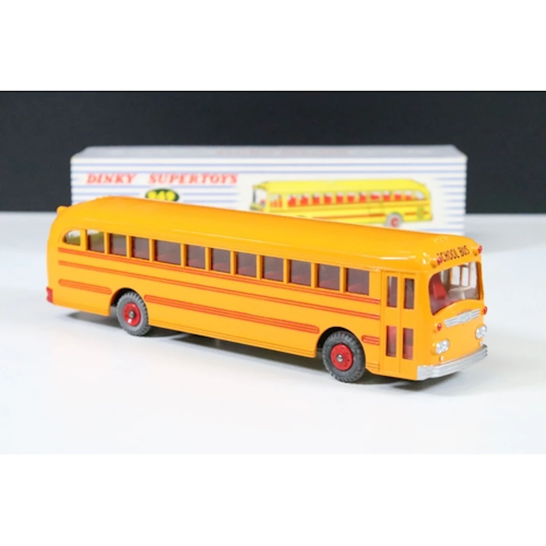 Boxed Dinky Supertoys 949 Wayne School Bus diecast model in ...