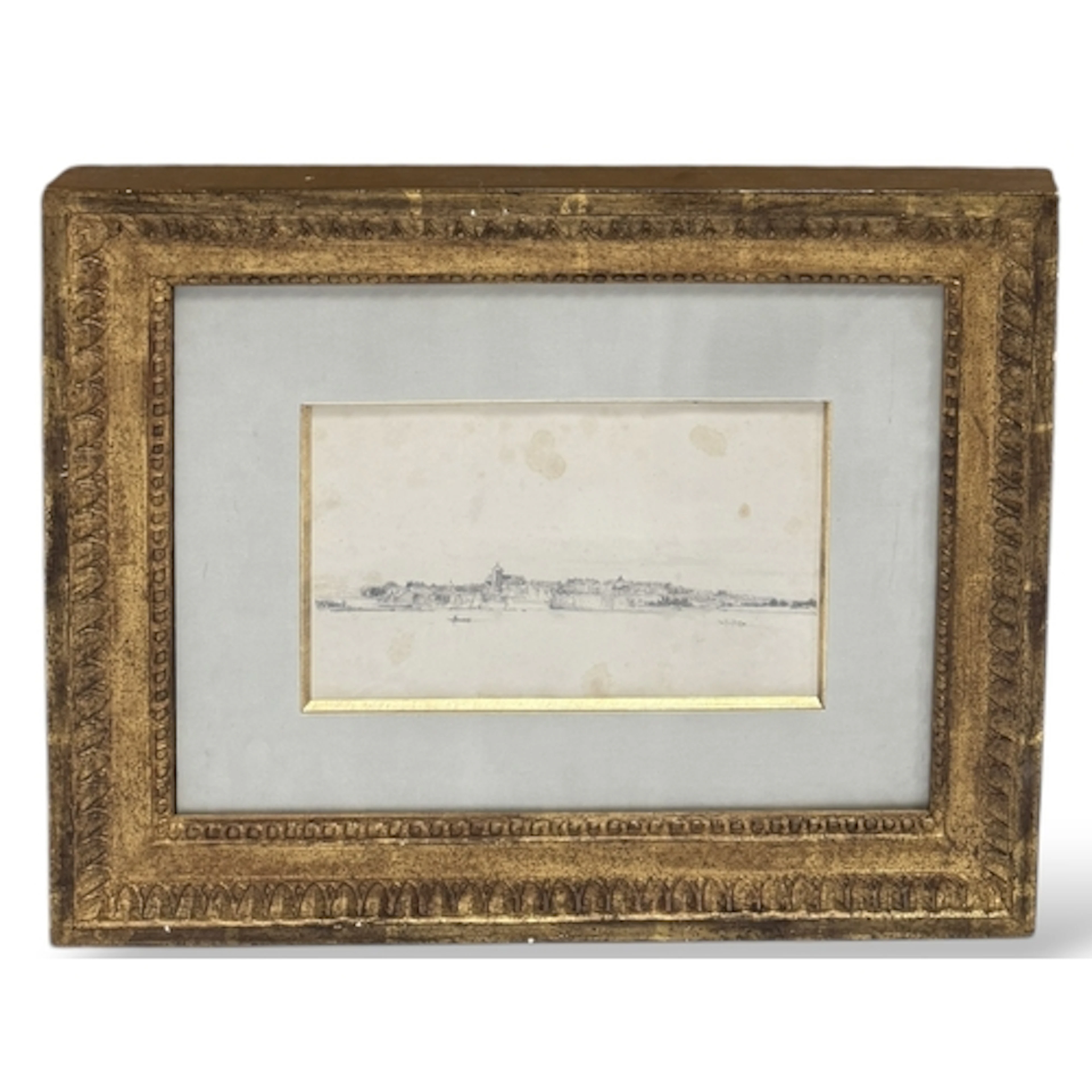 ATTRIBUTED TO EUGENE BOUDIN (FRENCH, 1824-1898): A CHARCOAL ...