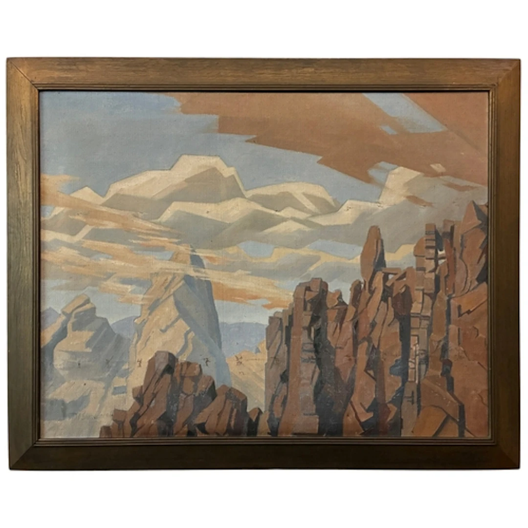 Theodore Howard Somervell (British, 1890-1975) - Sgùrr nan G...