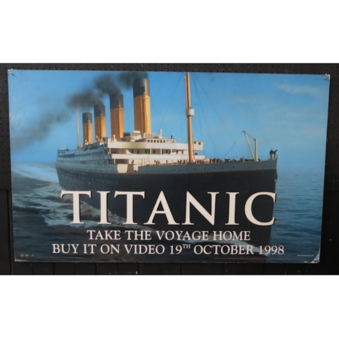 "Titanic - Take The Voyage Home" a Twenty Century Fox card a...