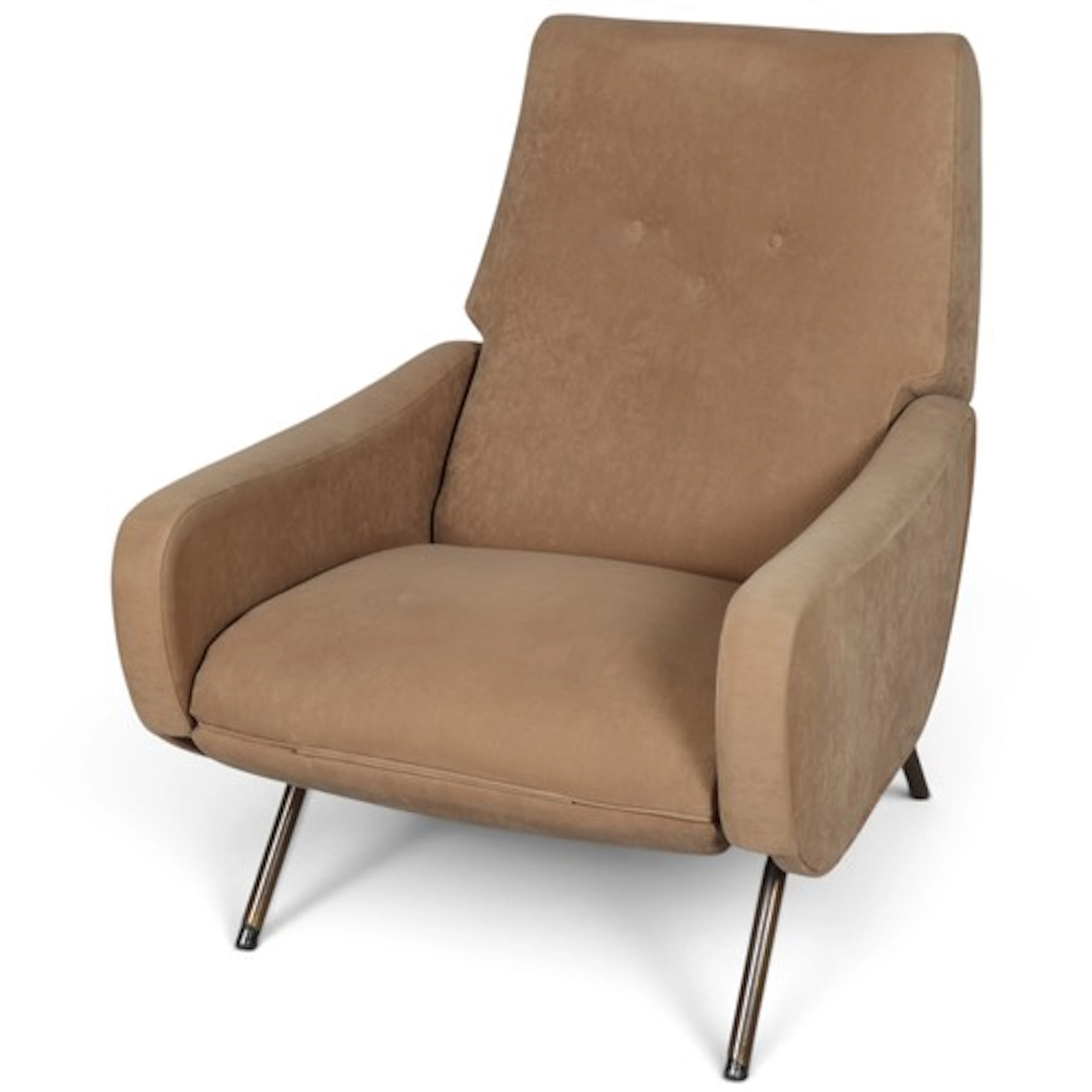 A mid-century Italian reclining Lady chair in the manner of ...