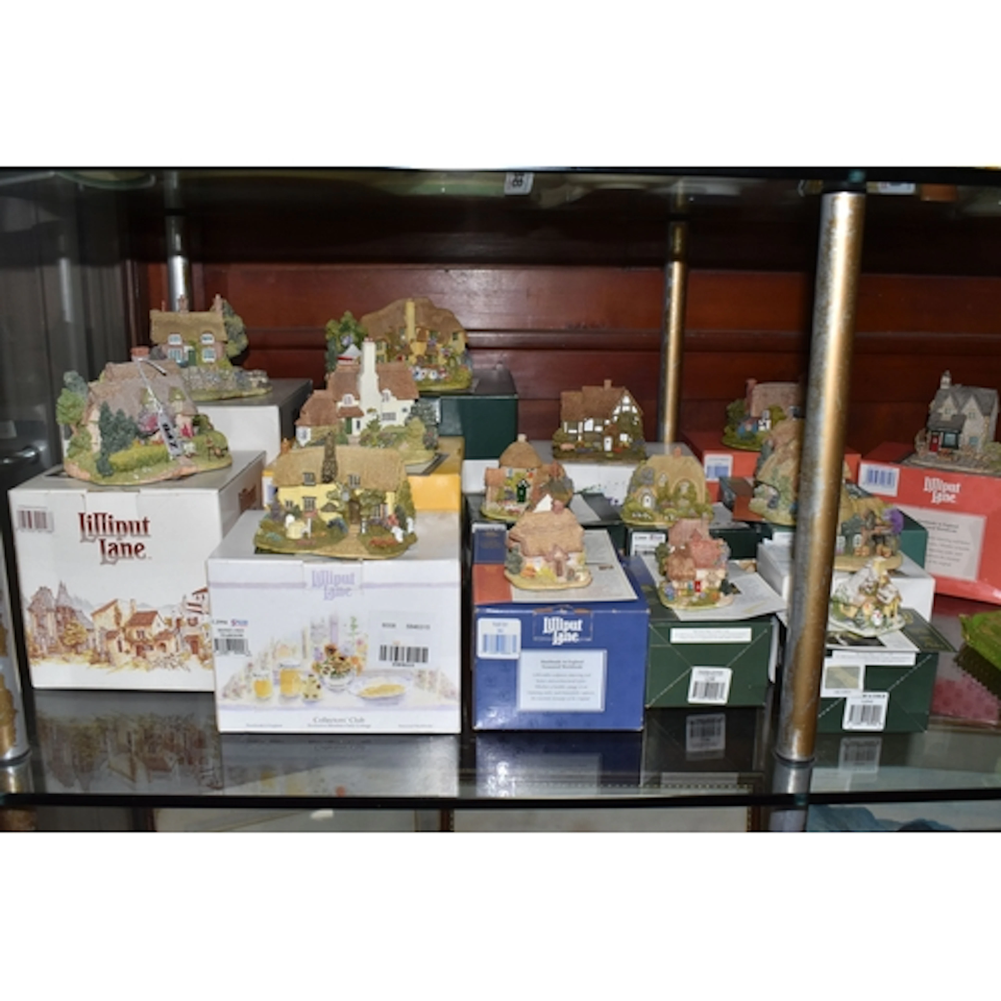 EIGHTEEN LILLIPUT LANE SCULPTURES, comprising Anniversary Co...