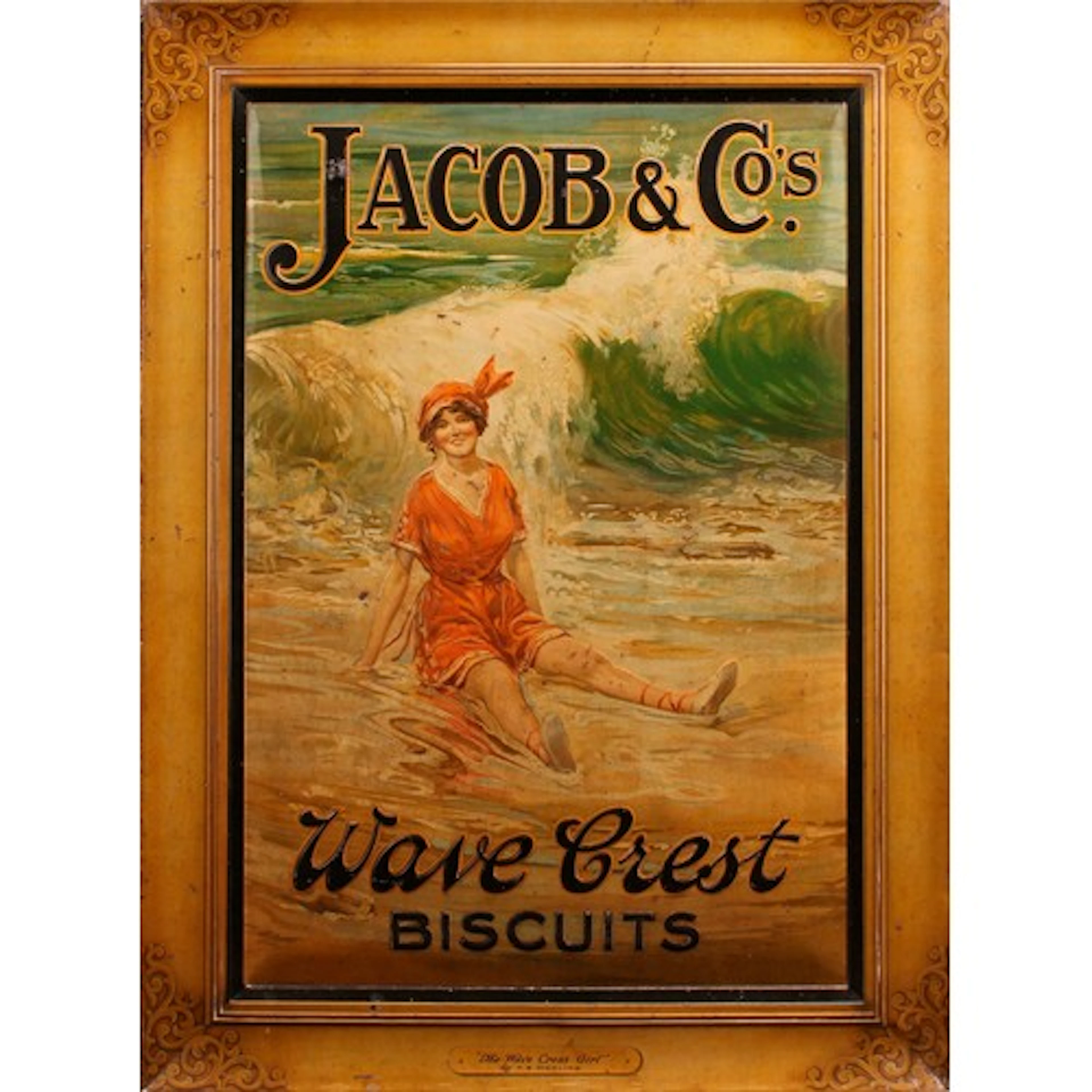 Advertising - an early 20th century rectangular pictorial pr...