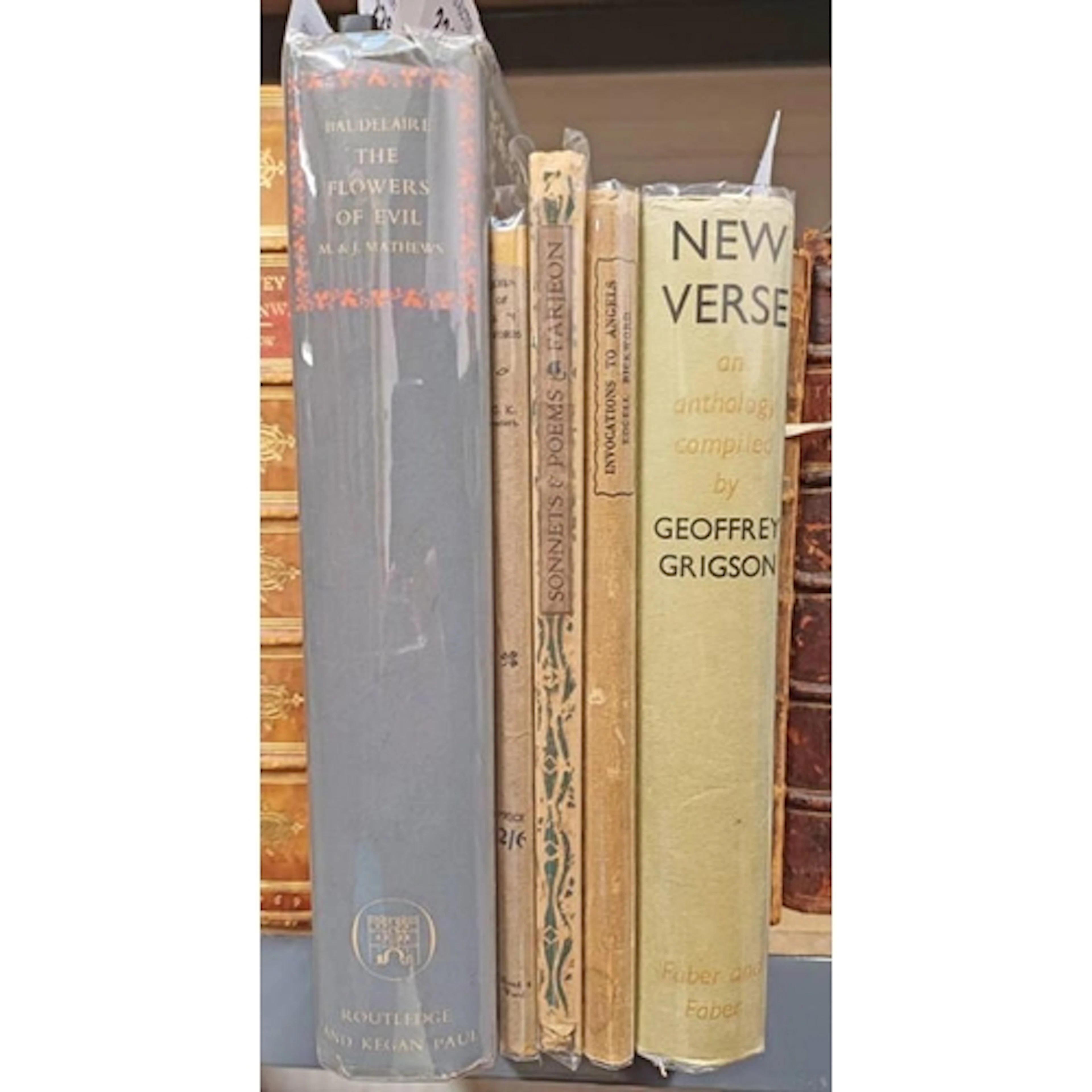 SONNETS AND POEMS BY ELEANOR FARJEON - 1918, INVOCATIONS TO ...