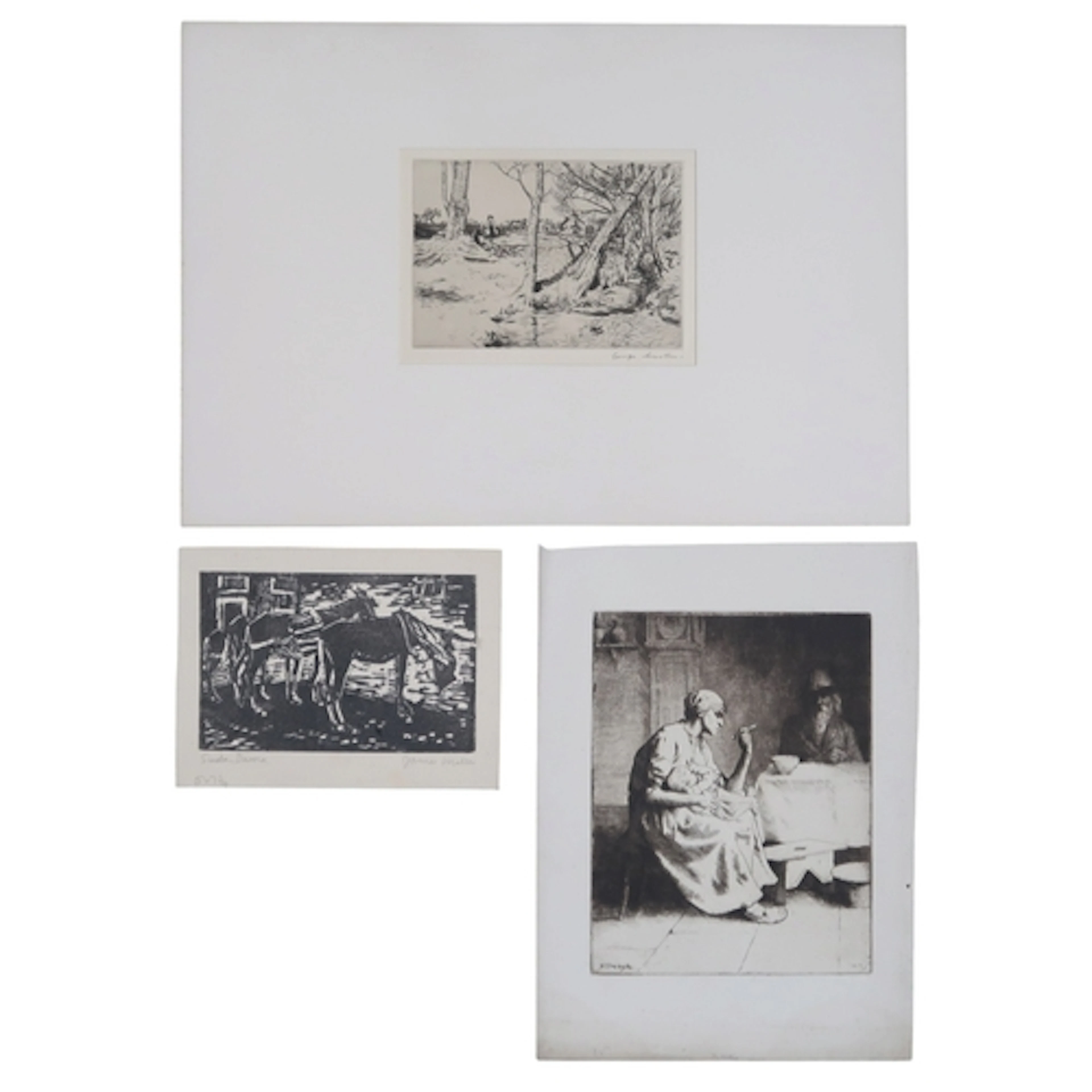 A COLLECTION OF PRINT MULTIPLES To include George Houston, ...