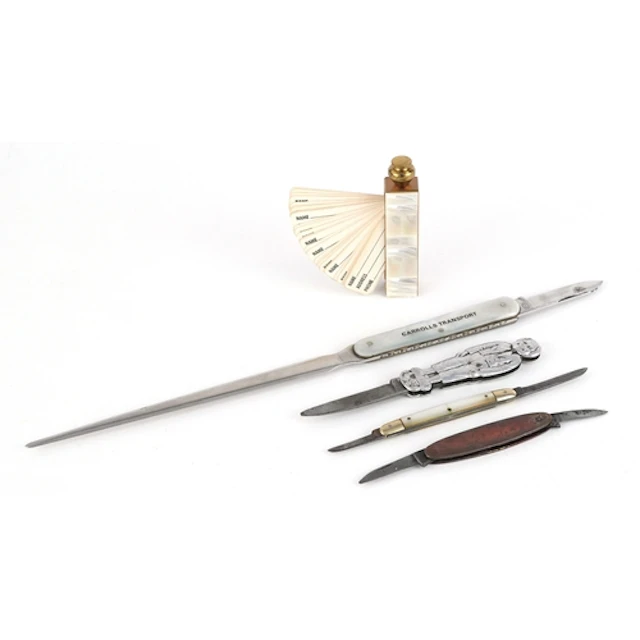 Three pocket tools including one by Joseph Feist together wi...