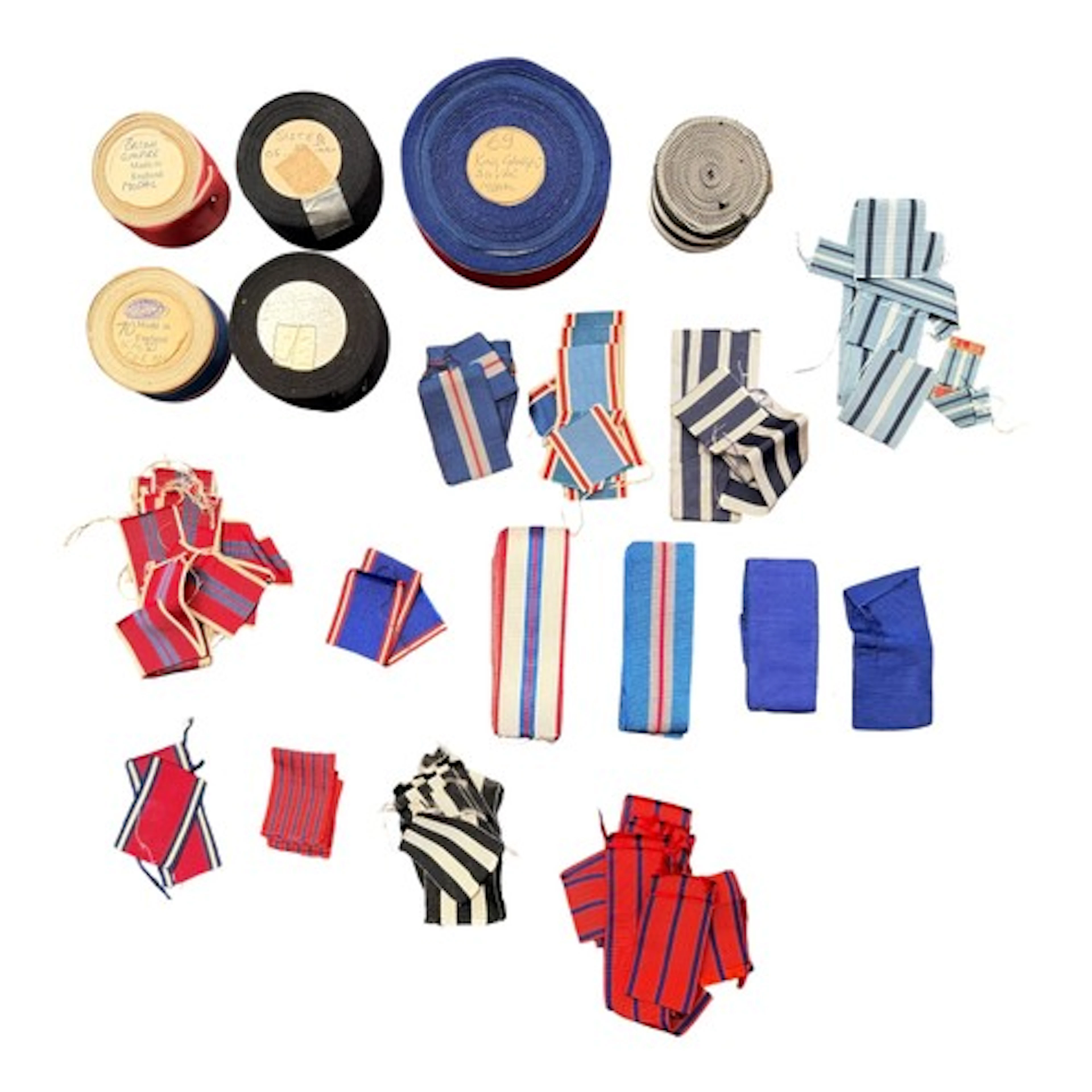 A quantity of British Medal Ribbons all new old stock, some ...