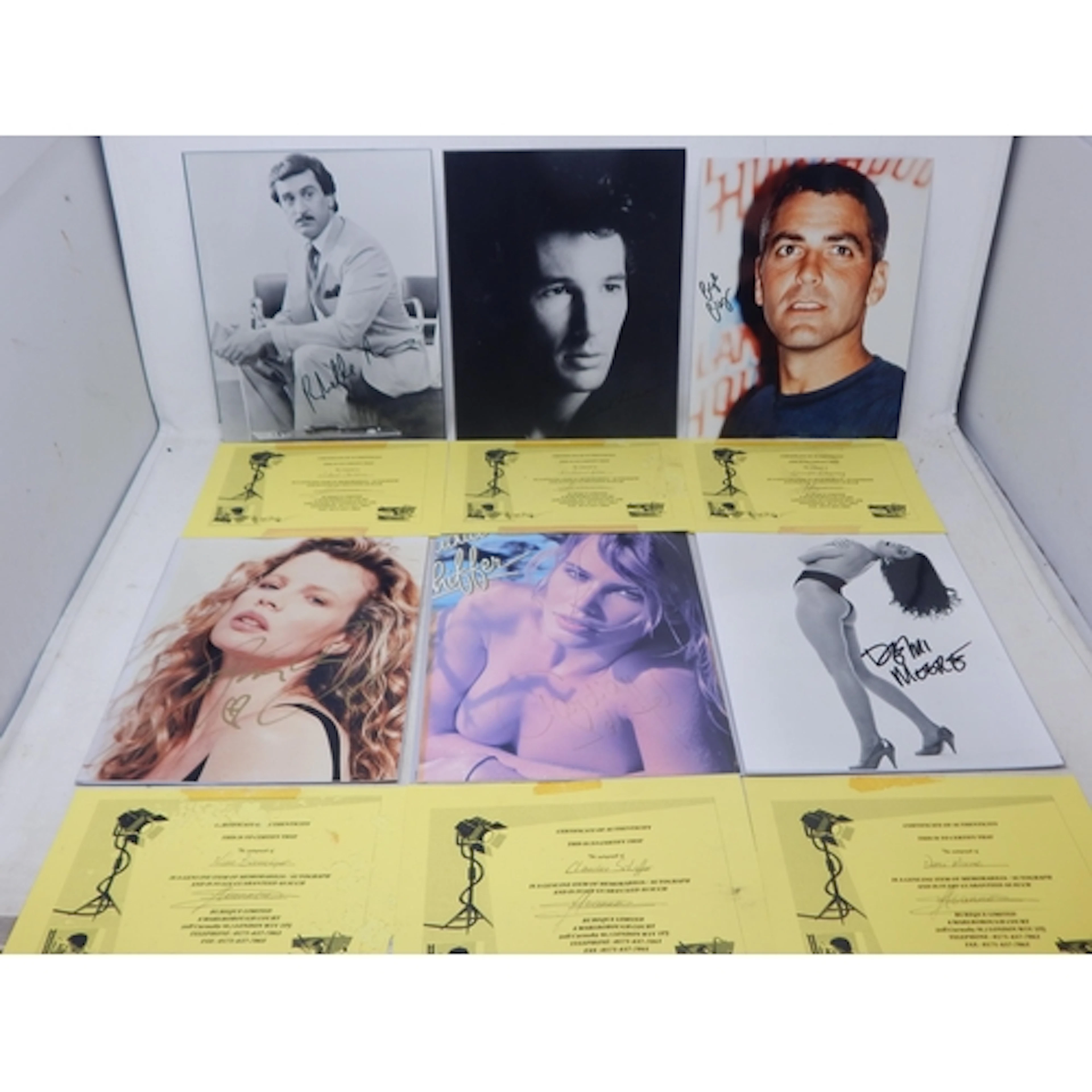 A Quantity of Large Signed Photographs with COA's Including ...