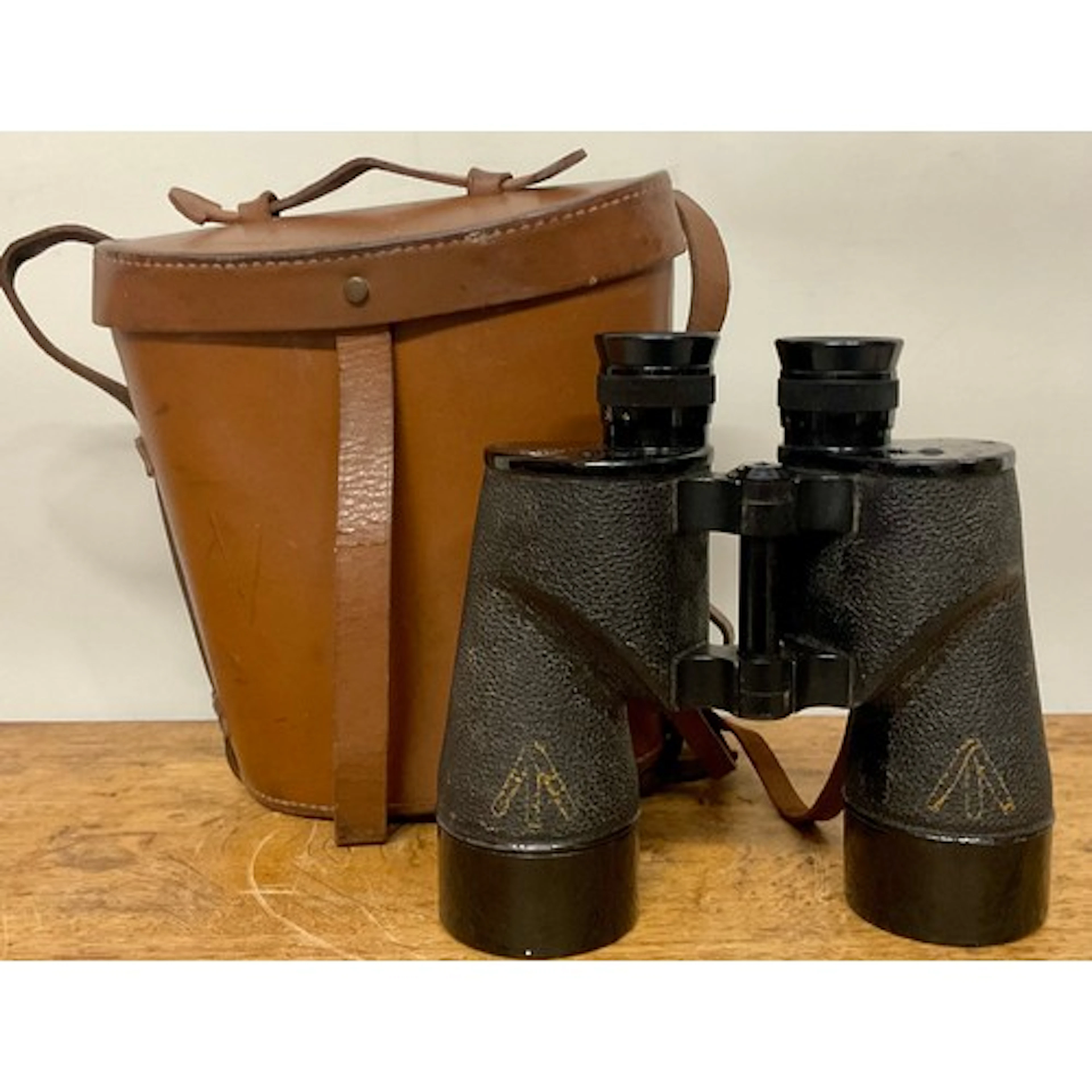 A pair of World War II Canadian military binoculars, by Rese...