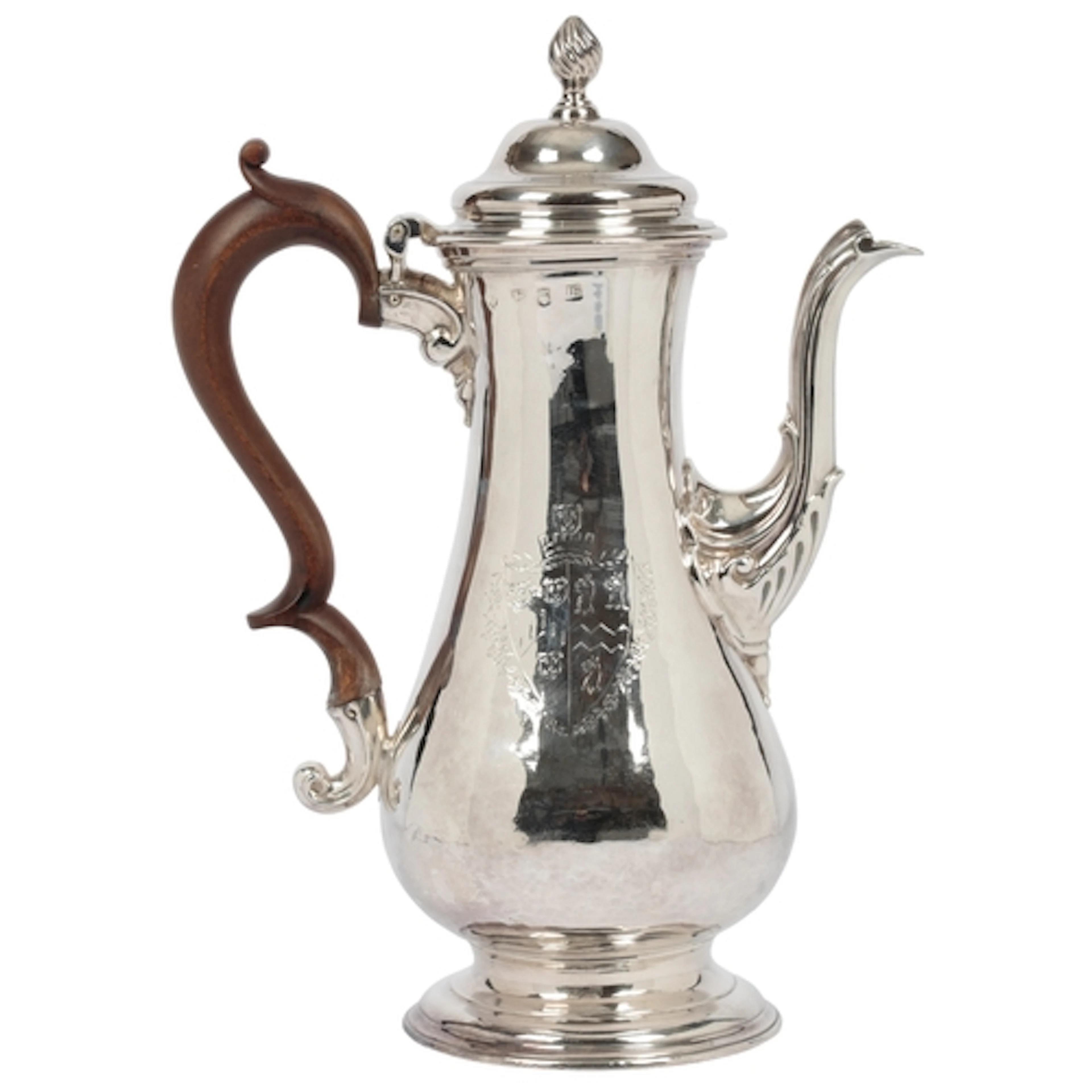 An early George III silver coffee pot, by Whipham & Wright, ...
