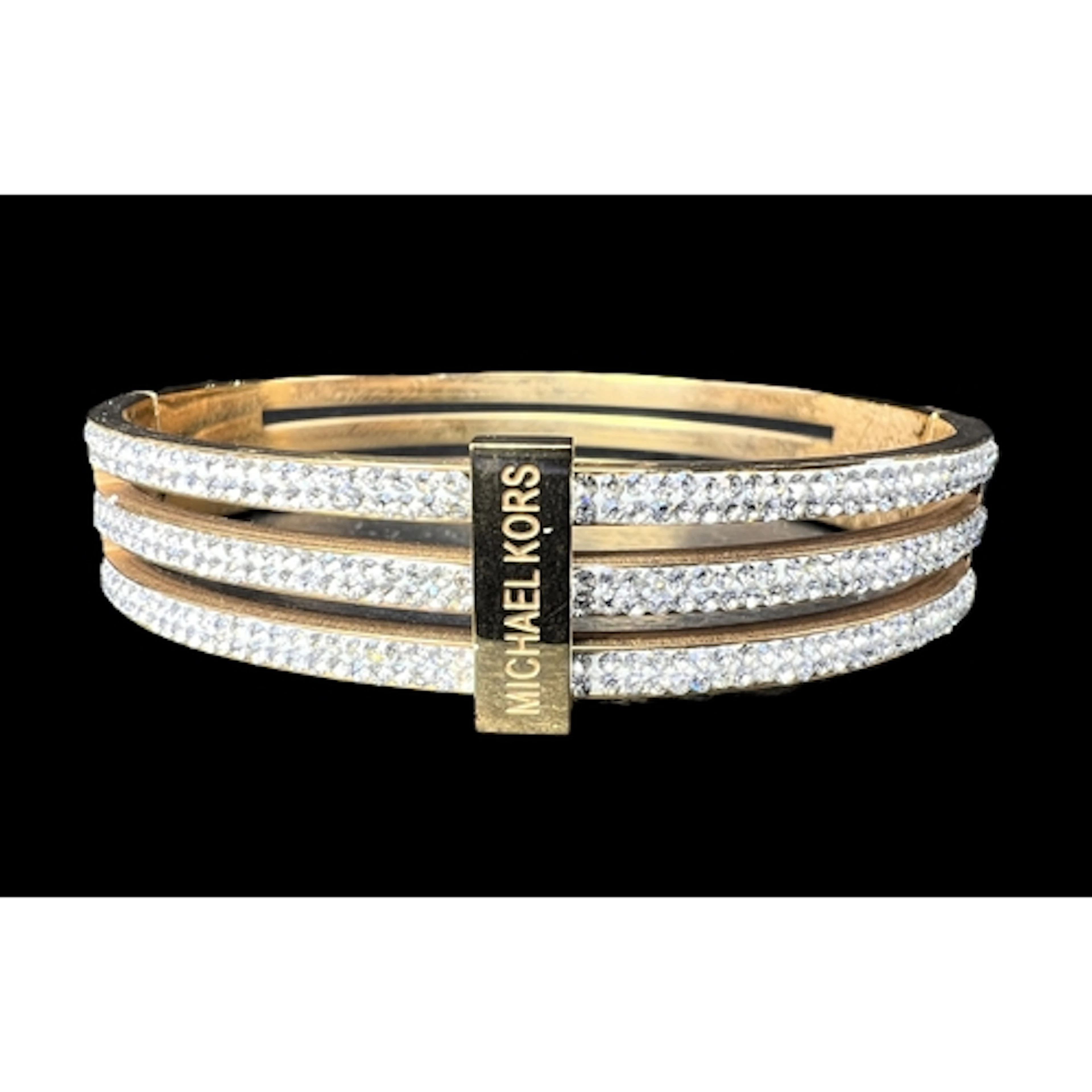 A Michael Kors 'Brilliance Statement', 3 layer cuff bangle i...