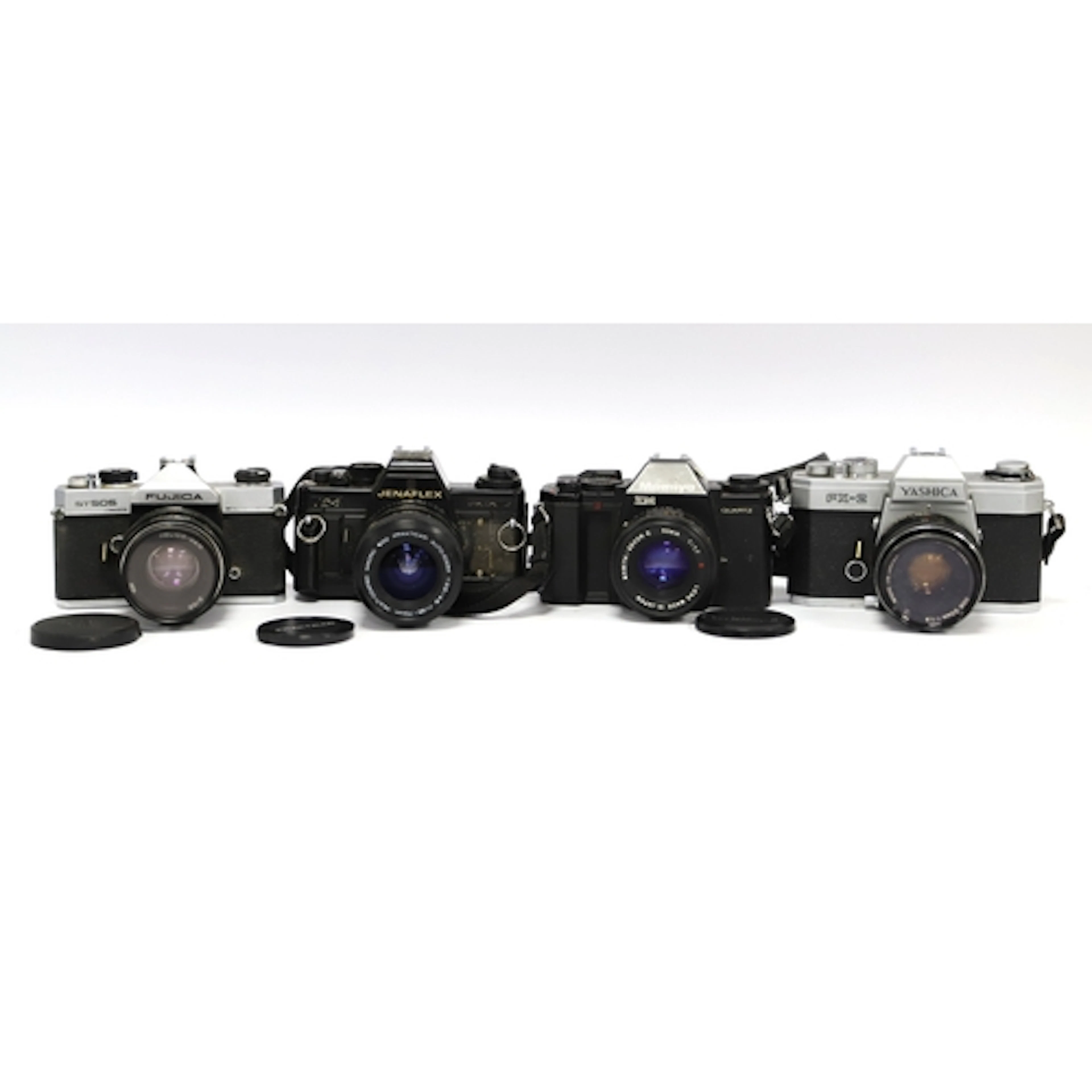 Yashica FX-2 35mm SLR Film Camera to include Yashica DSB 50m...