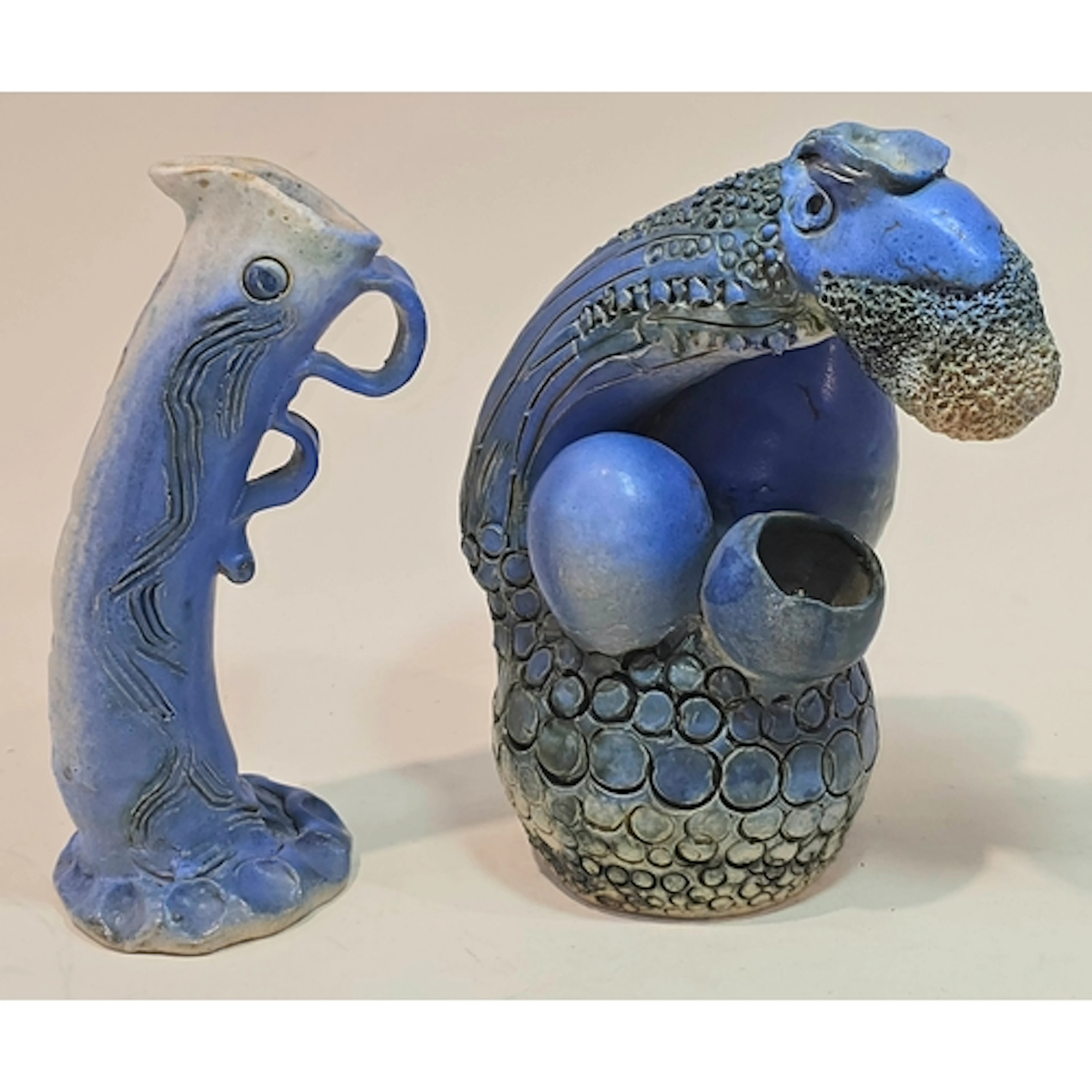 Poole Pottery interest Guy Sydenham Rokko unusual phallic sh...