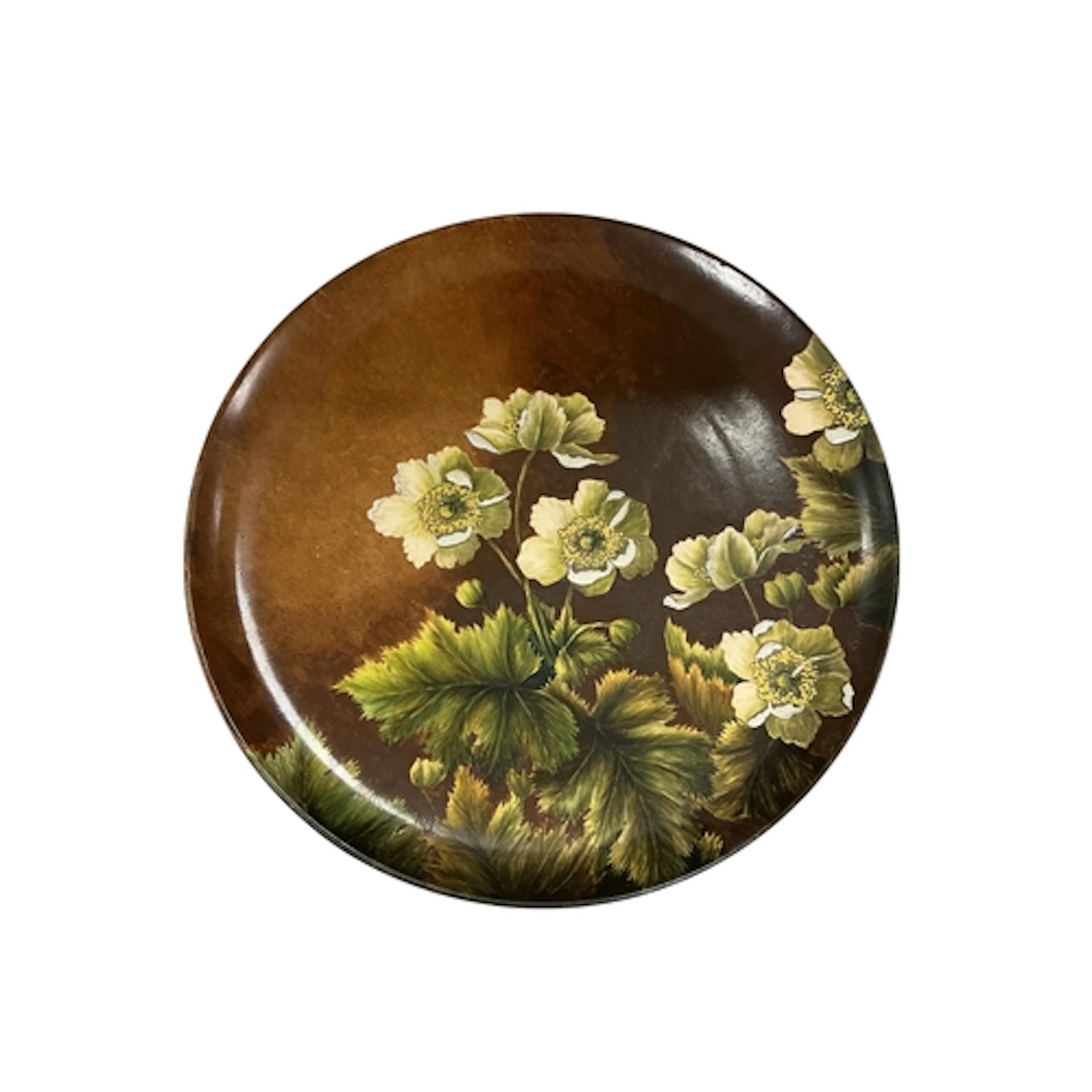 A Howell & James Anemone Japonica charger, stamped to base, ...