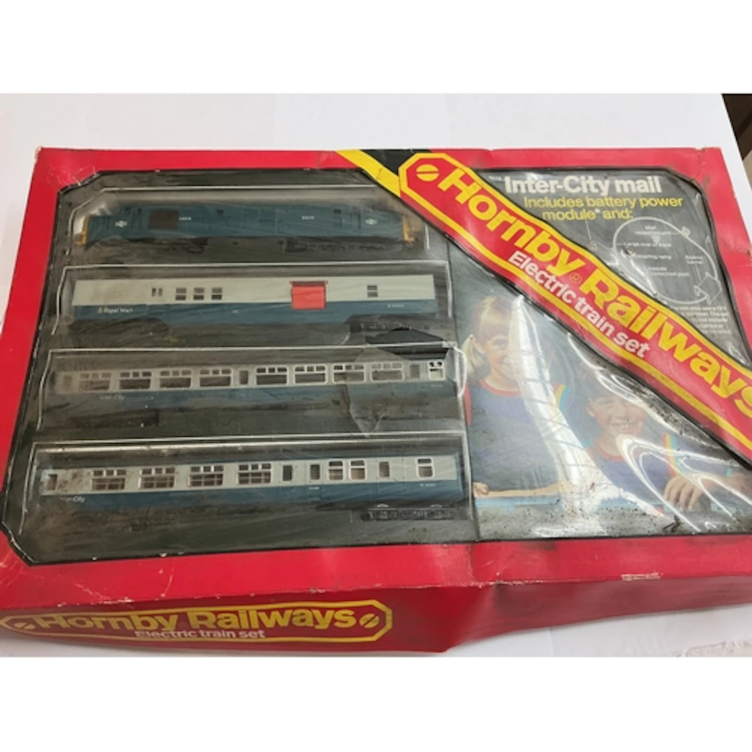 A Boxed Hornby 00 Gauge Electric Train Set.