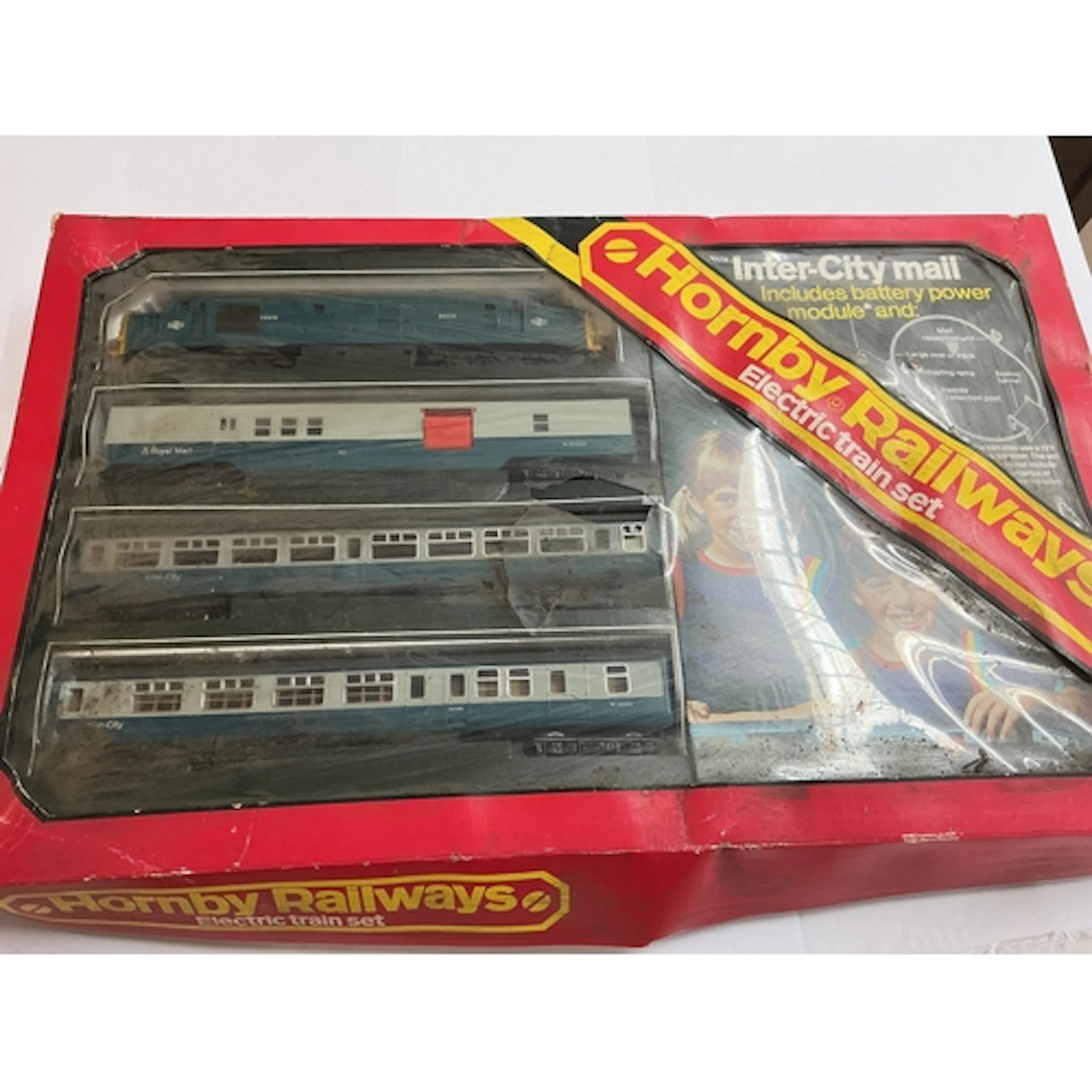 A Boxed Hornby 00 Gauge Electric Train Set.