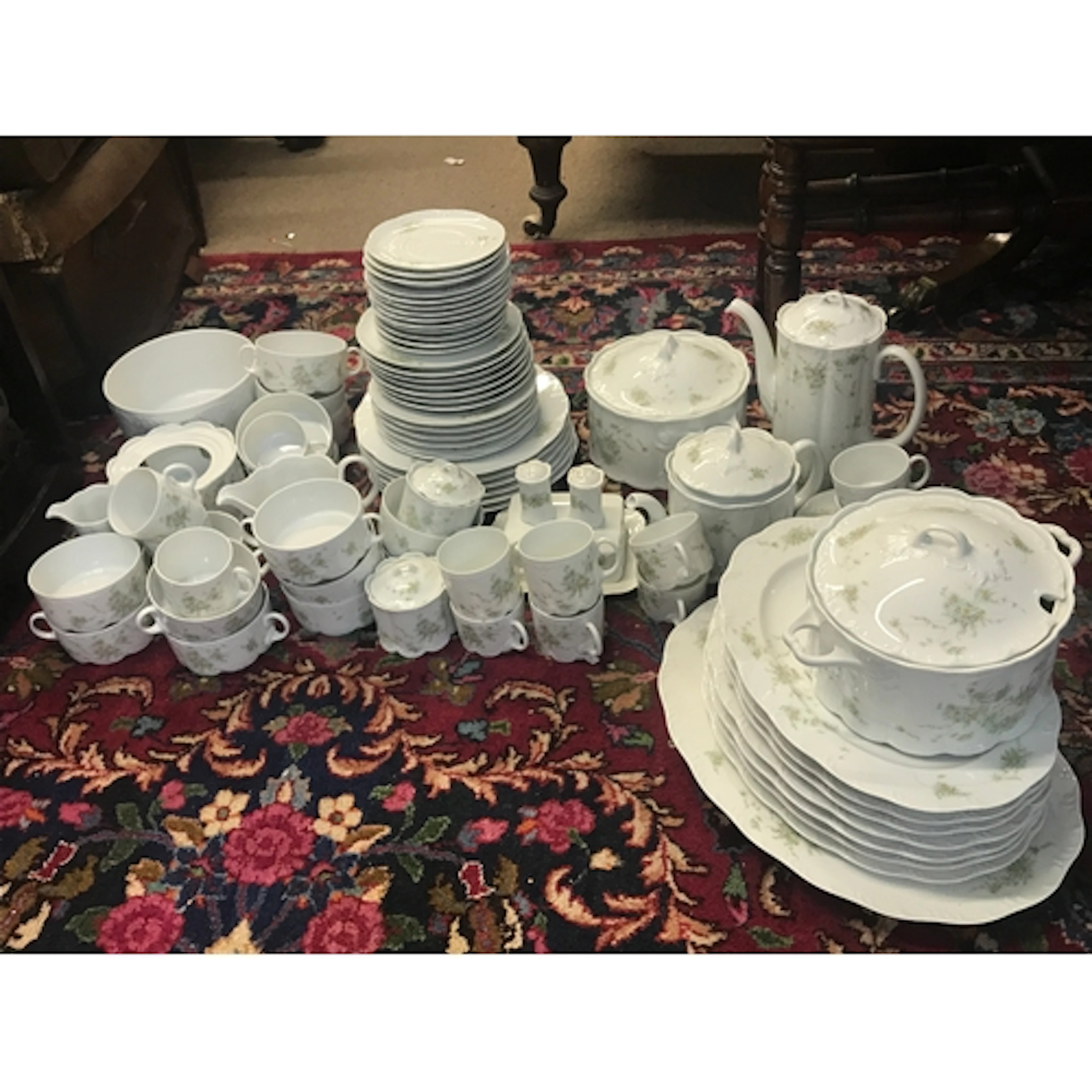 Auction price result for rosenthal maria classic rose