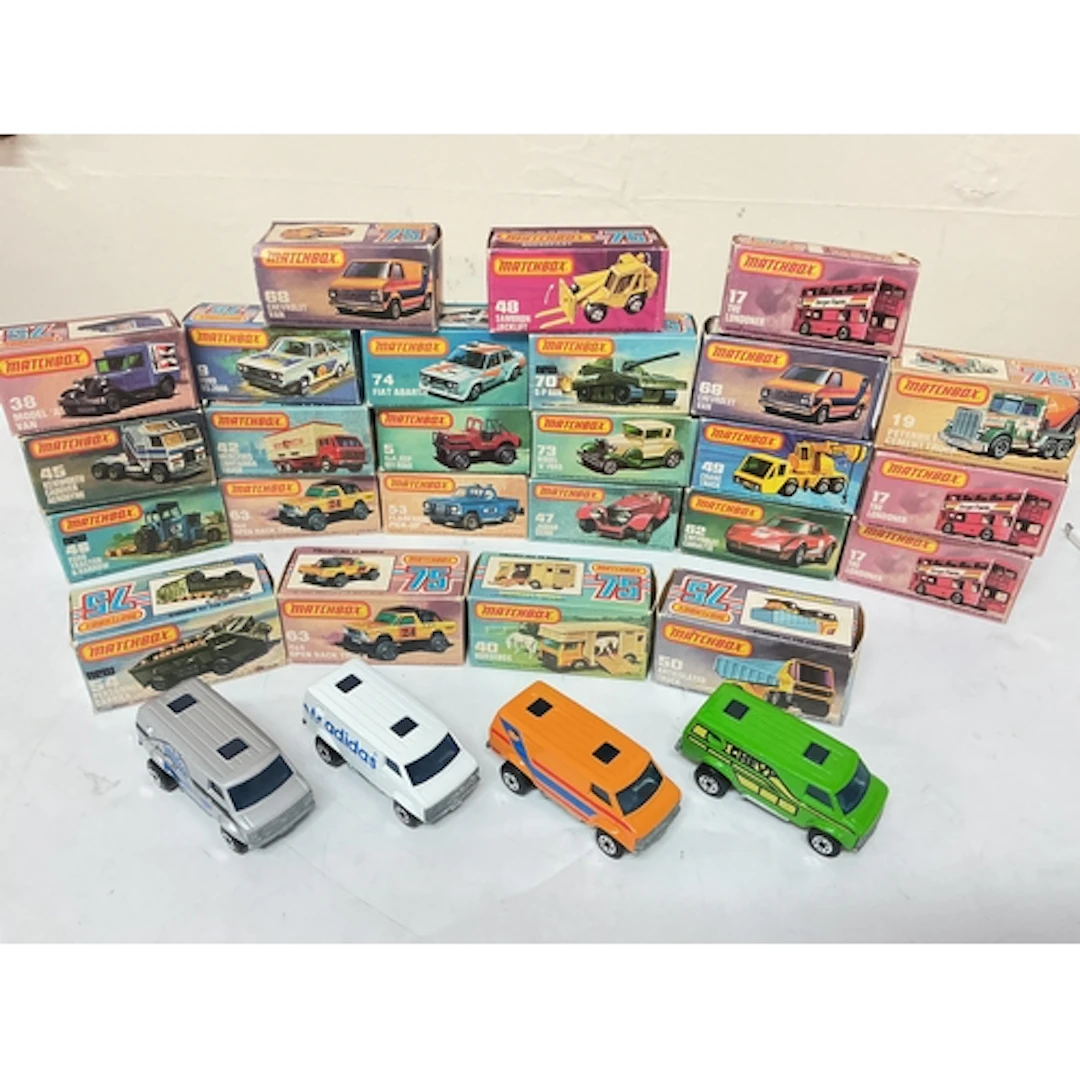 A Collection Of 25 Boxed Matchbox Superfast Diecast, plus 4 ...
