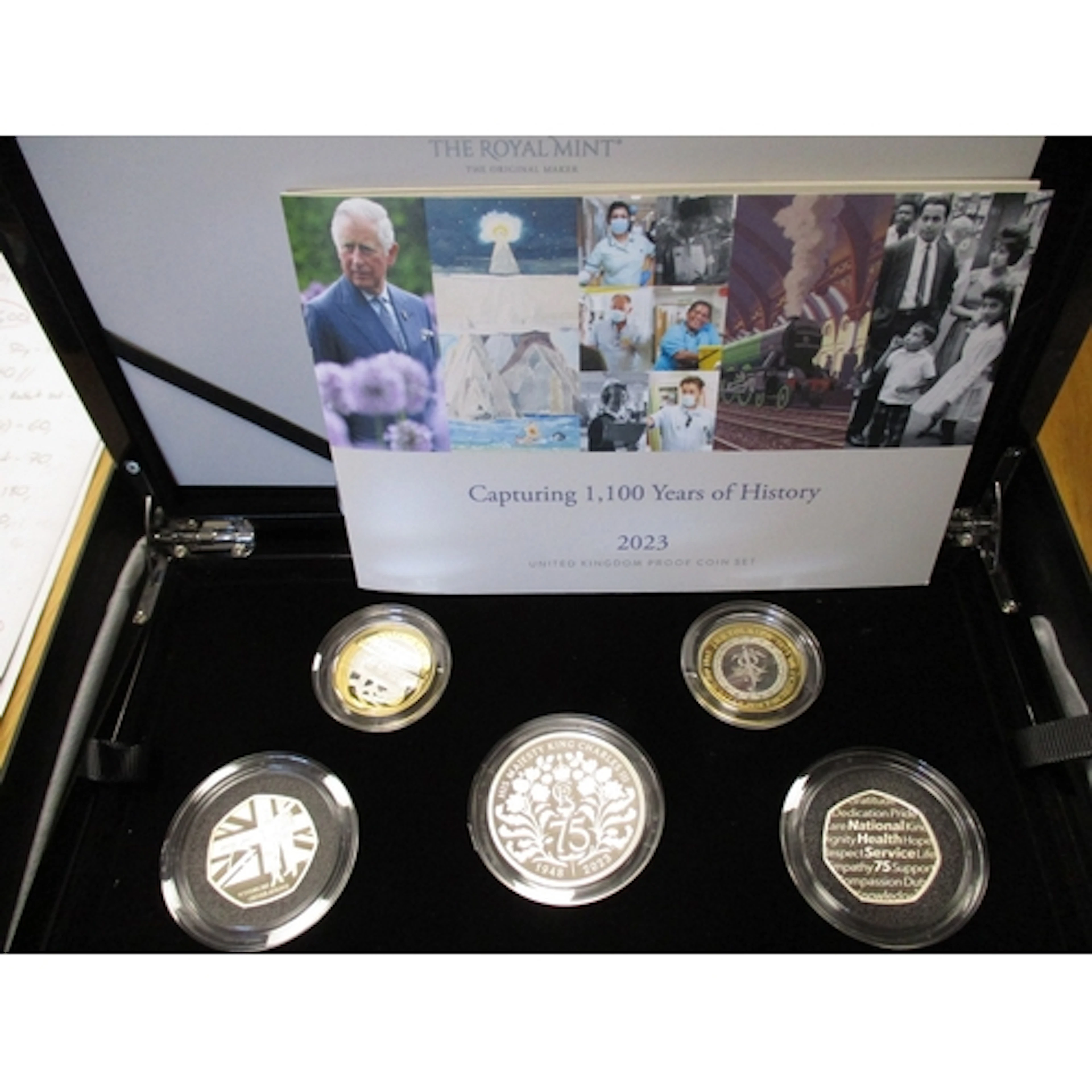 2023 'Capturing 1,100 Years of History' silver piedfort proo...