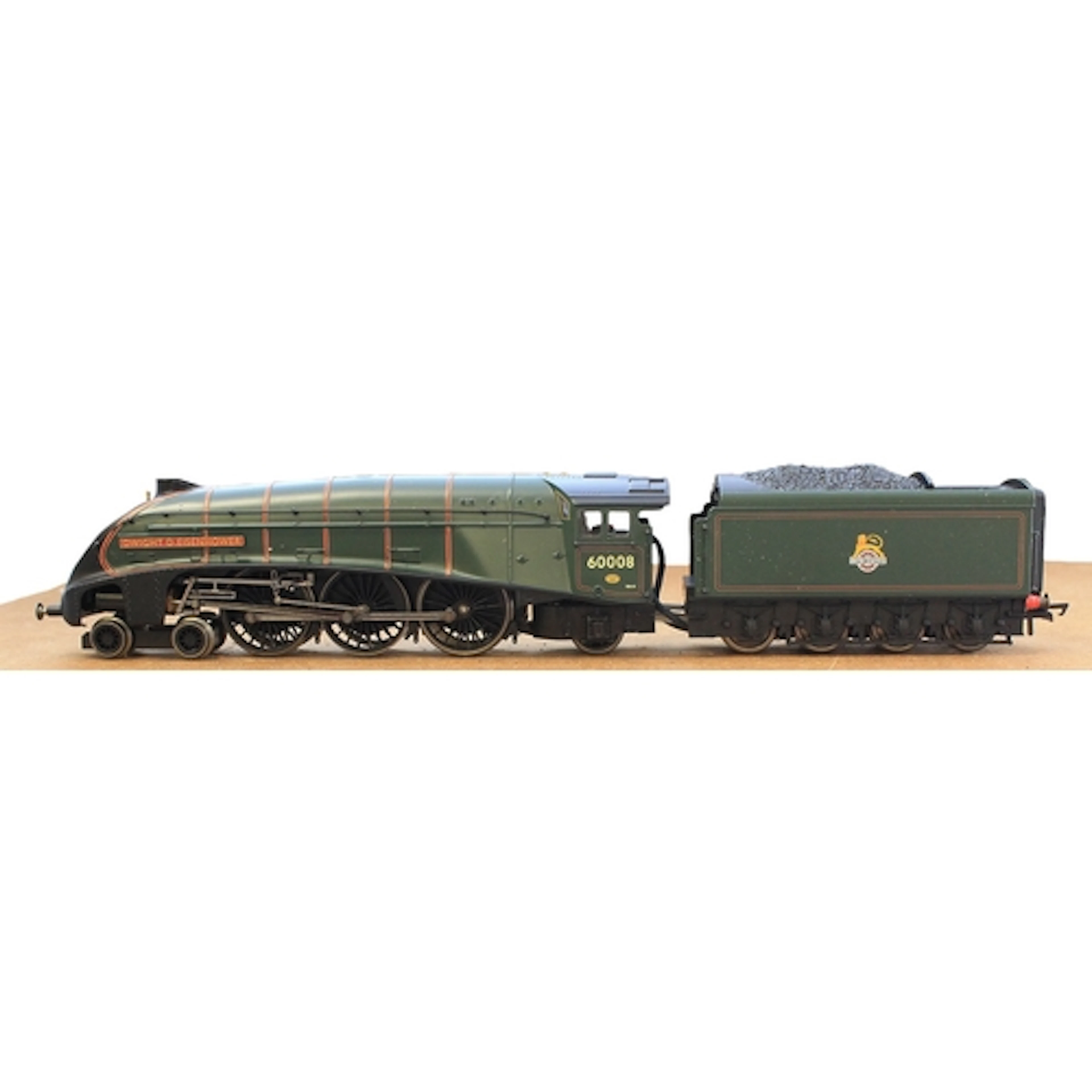 Hornby. Live steam OO gauge set with Class A4 4-6-2T BR Gree...