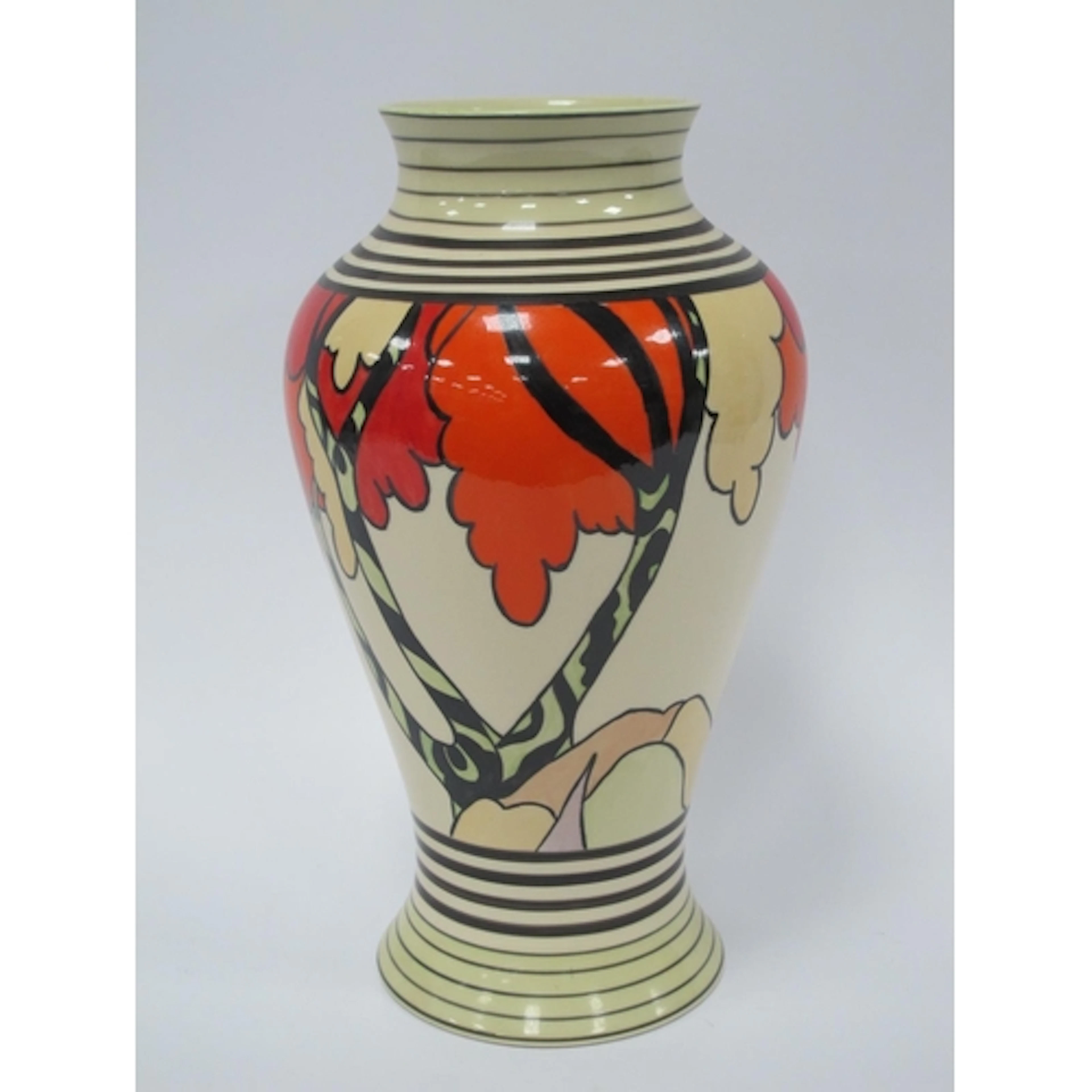 Royal Staffordshire Clarice Cliff Honolulu Vase, limited edi...