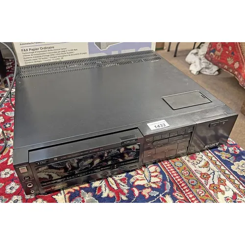 SONY SUPER BETA HI-FI STEREO VIDEO CASSETTE RECORDER SL-HF 9... | Barnebys