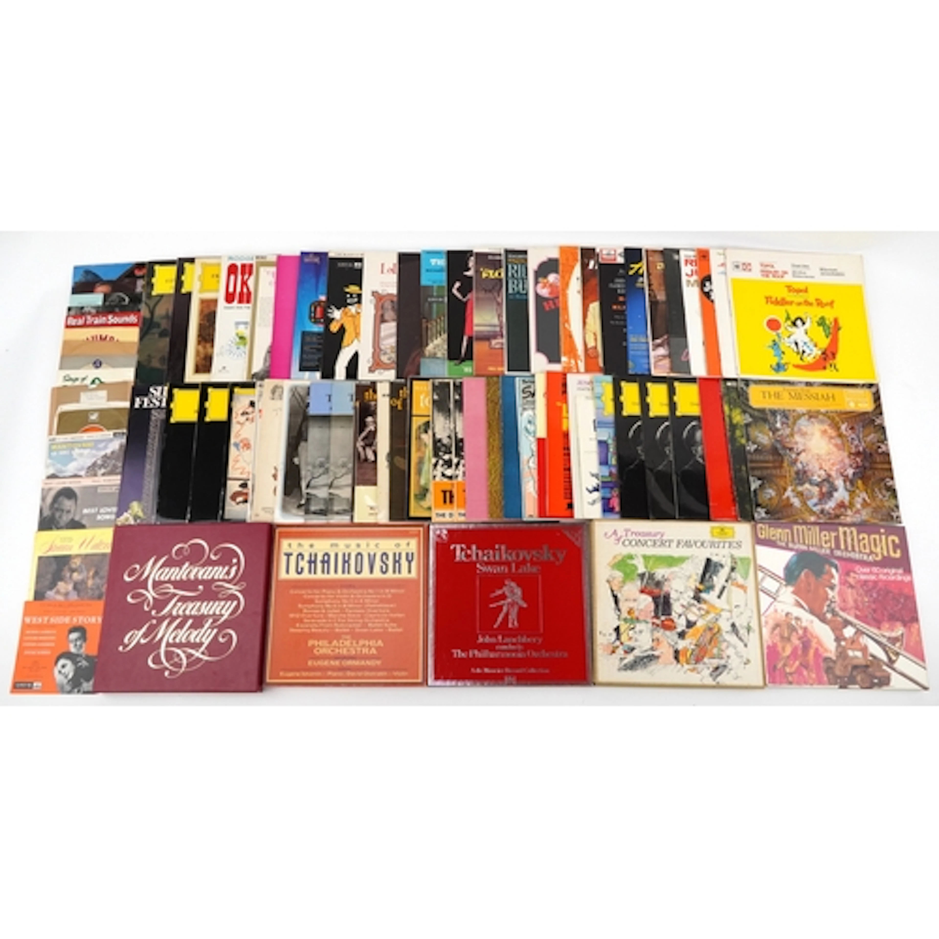 Collection of predominantly vinyl LP and 45rpm records inclu...