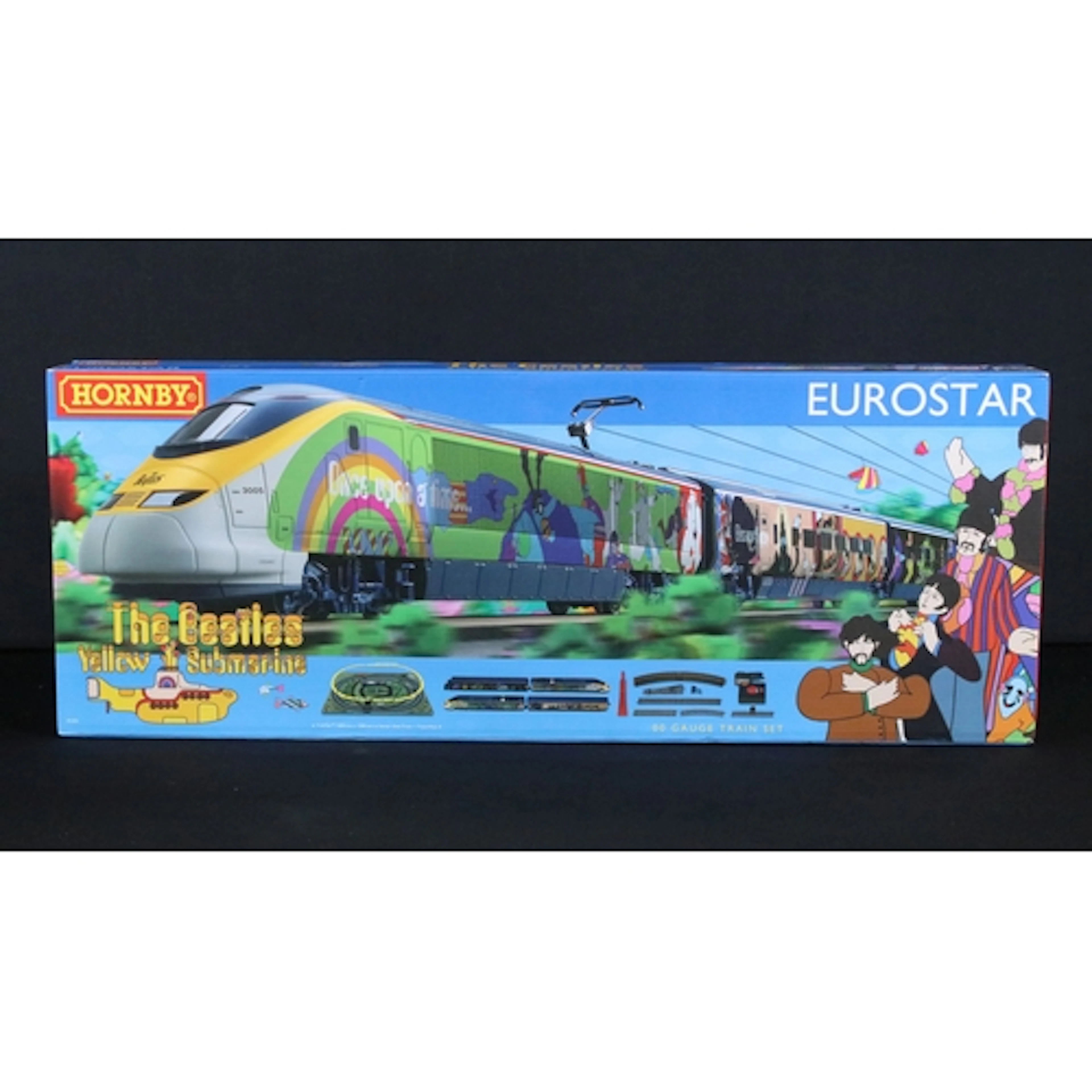 Boxed Hornby OO gauge R1253 The Beatles Yellow Submarine Eur...