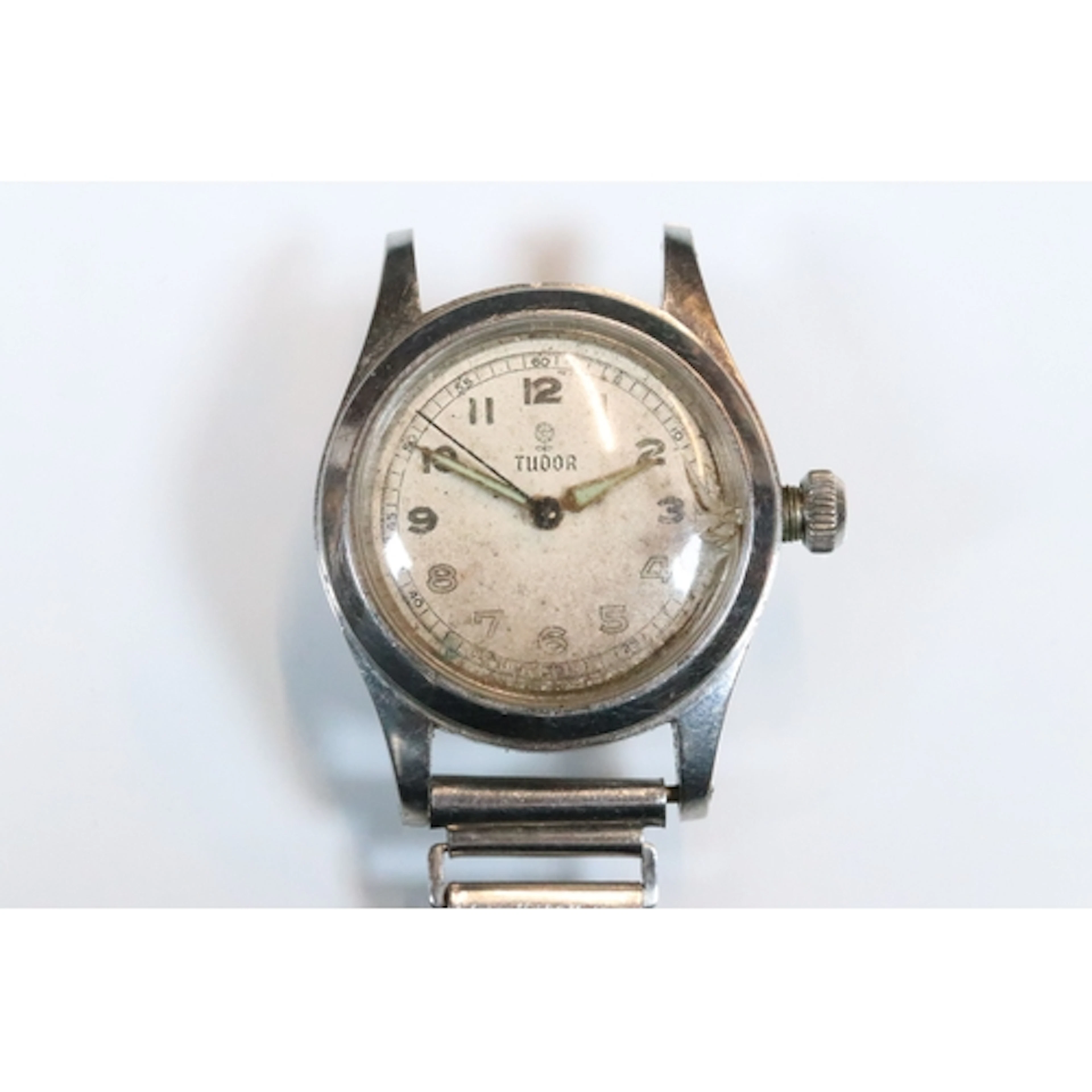 Gentleman's Tudor wrist watch having arabic numerals to the ...