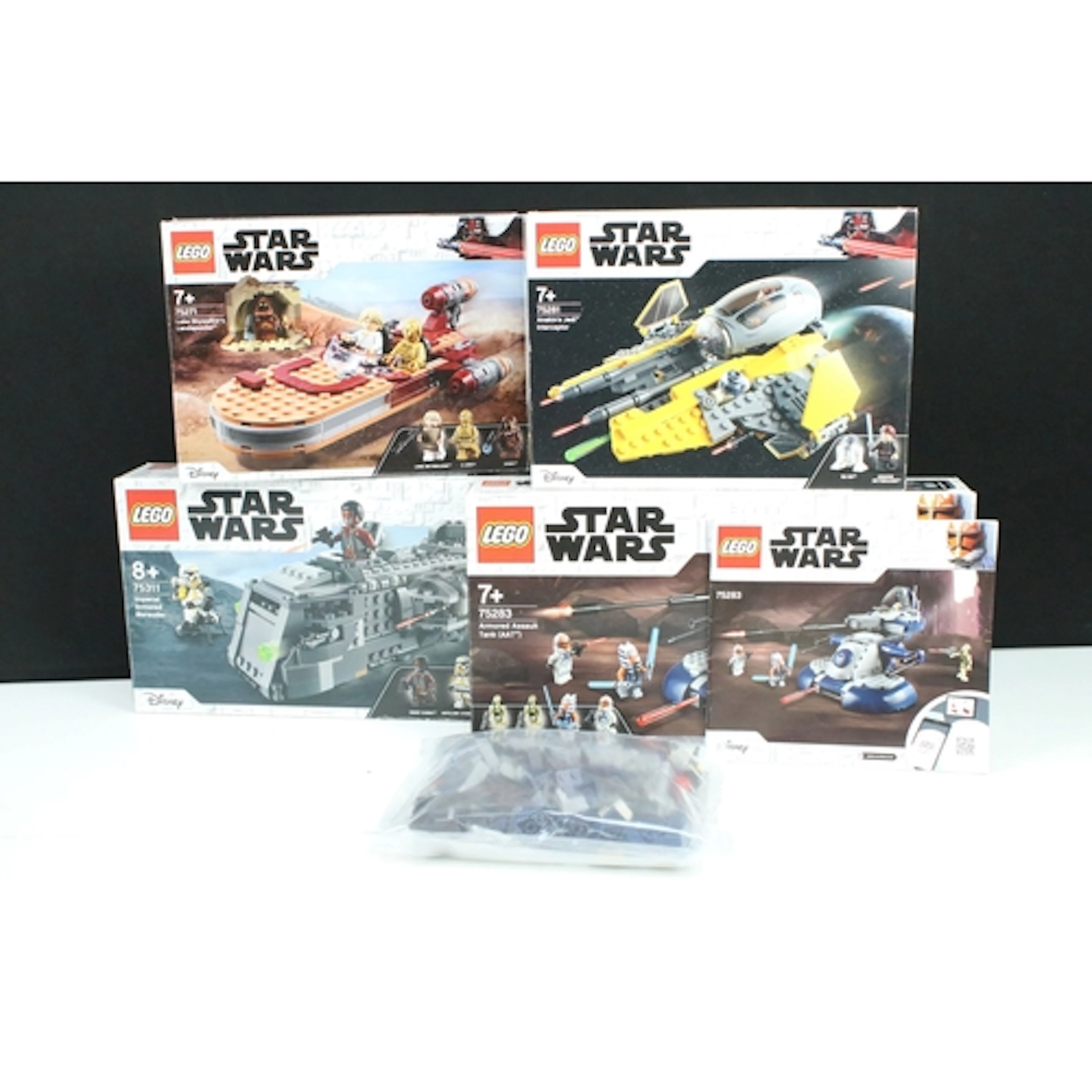 Lego - Four boxed Lego Star Wars sets to include 75311 Imper...