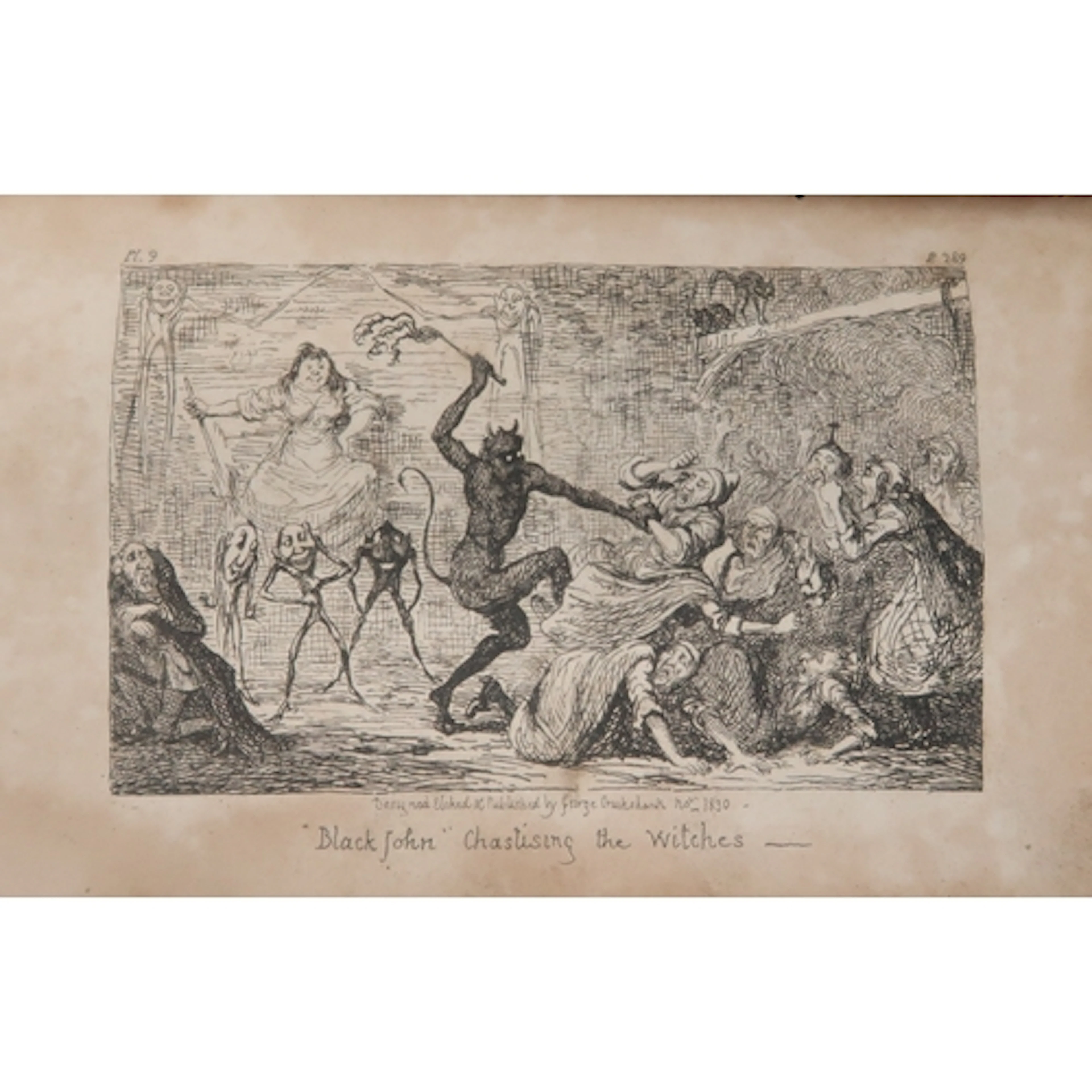 Cruikshank (George) Twelve Sketches Illustrative of Sir Walt...