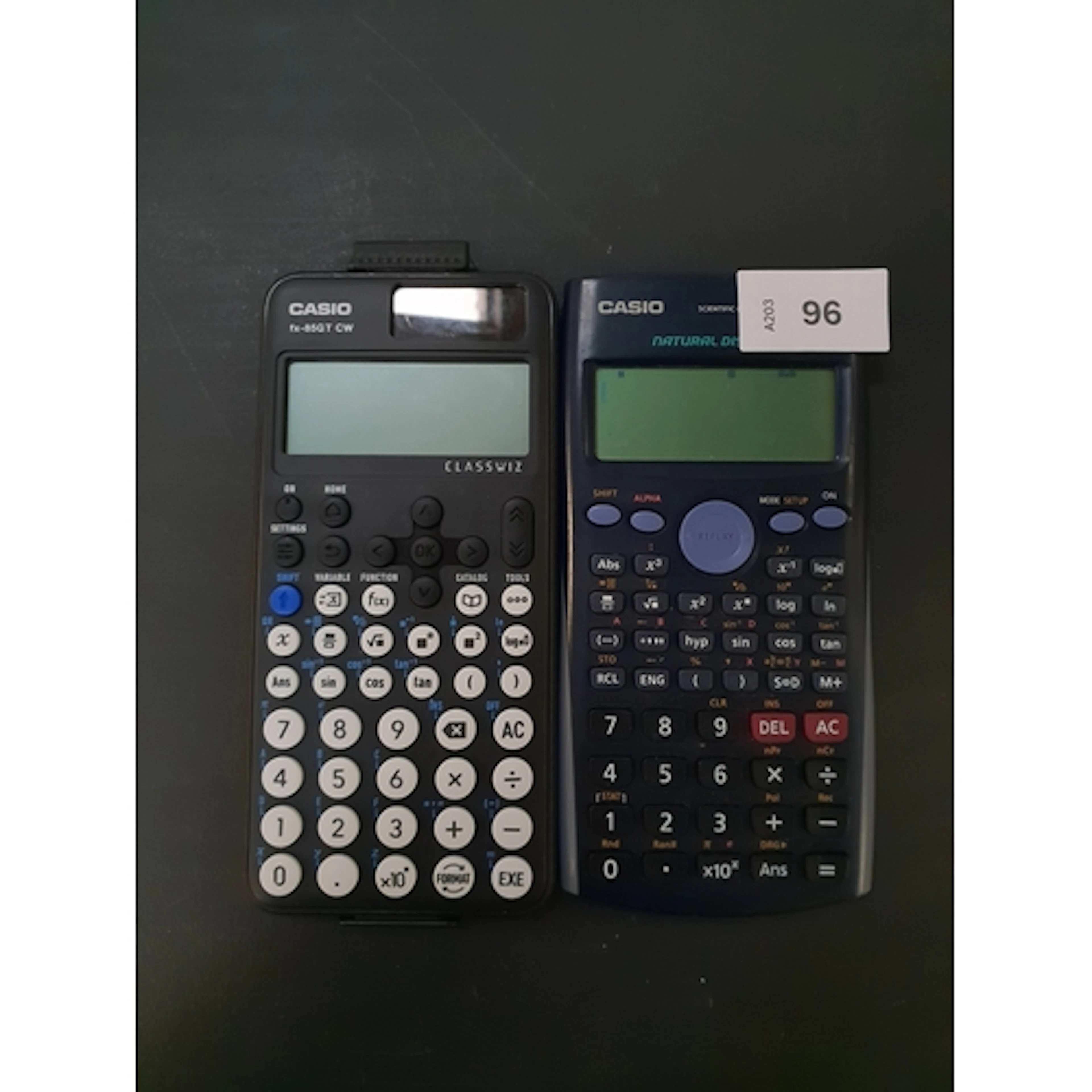 TWO CASIO CALCULATORS