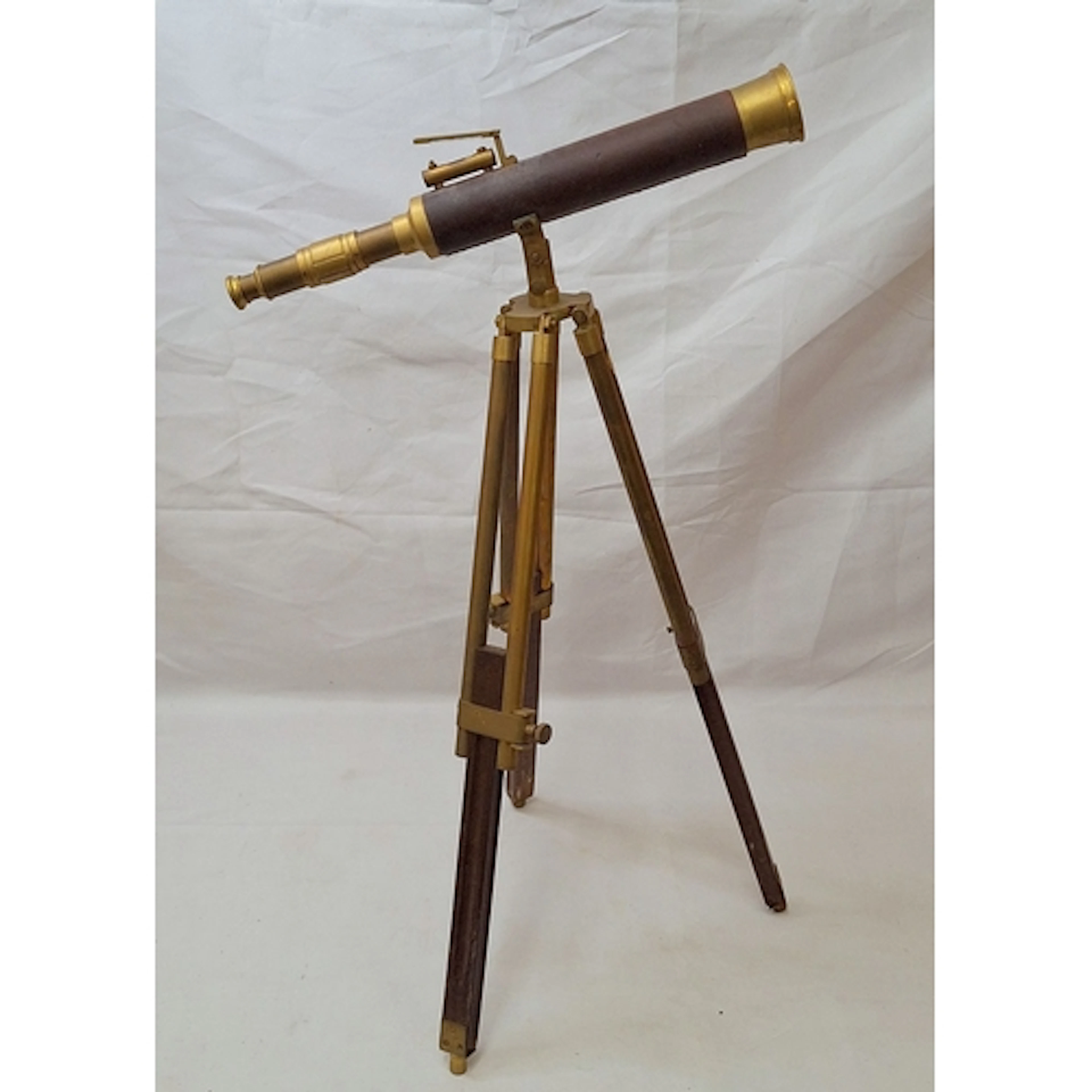 Vintage Style Nautical Style Telescope with wooden adjustabl...