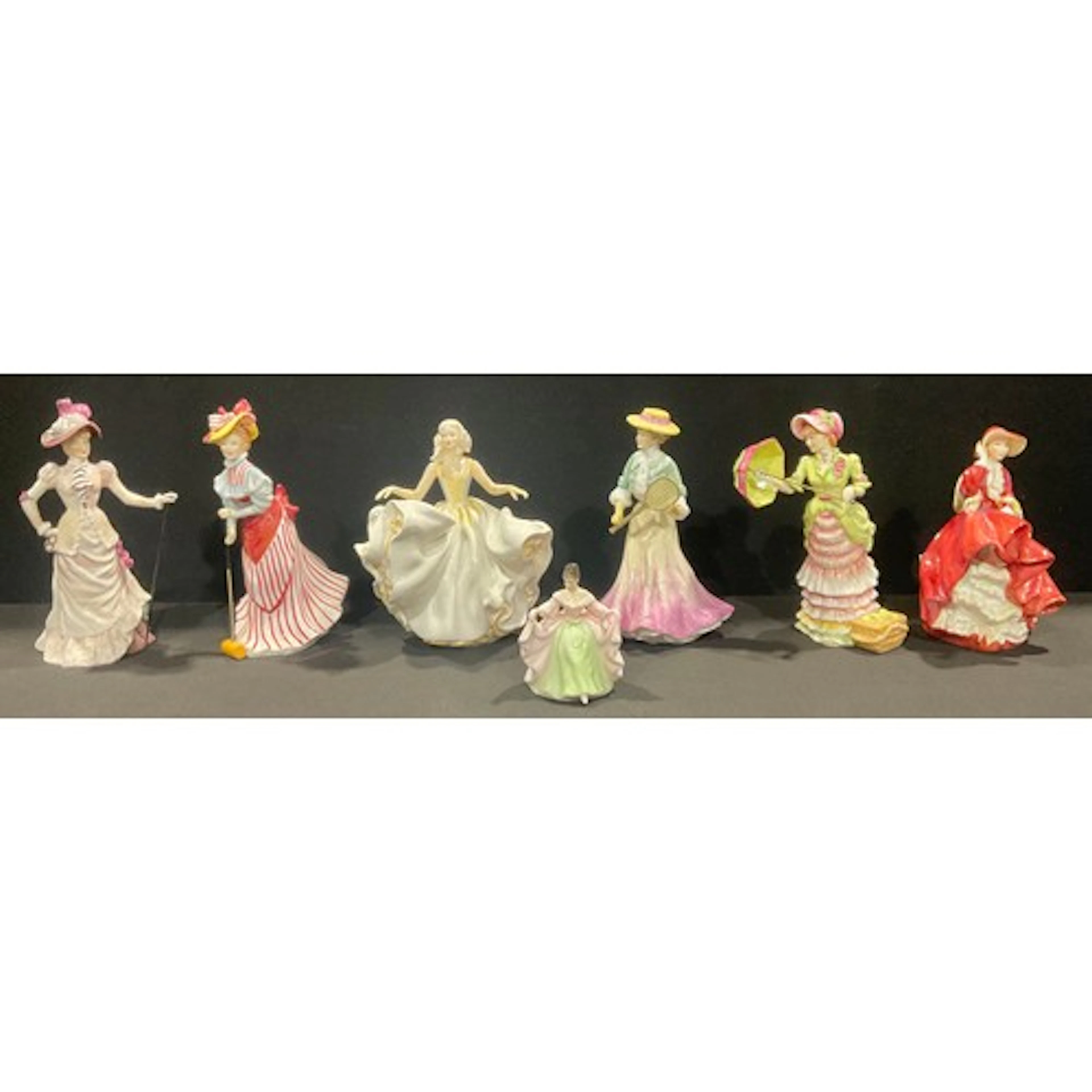A set of four Royal Doulton figures, British Sporting Herita...