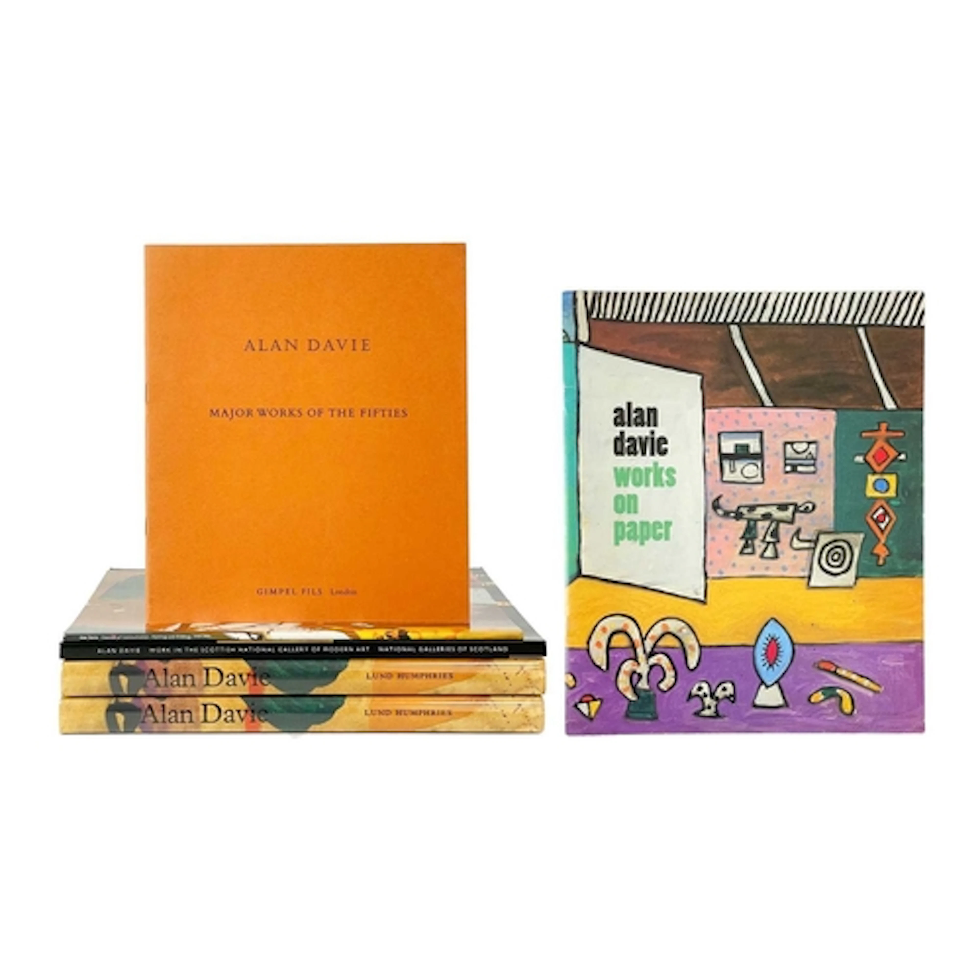 Alan DAVIE Six Publications Two editions of 'Alan Davie' The...