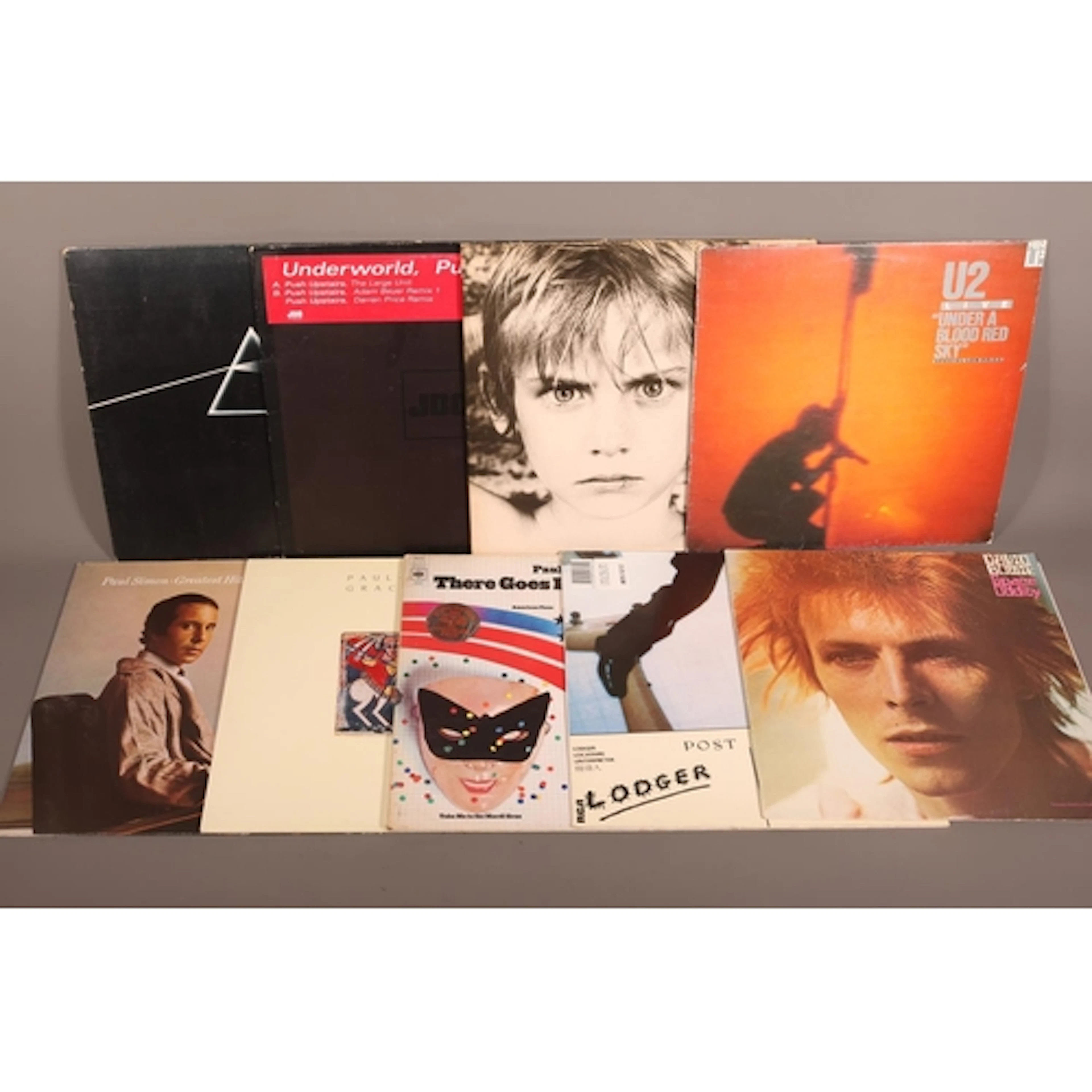 Mixed vinyl records to include Pink Floyd Dark Side of the M...
