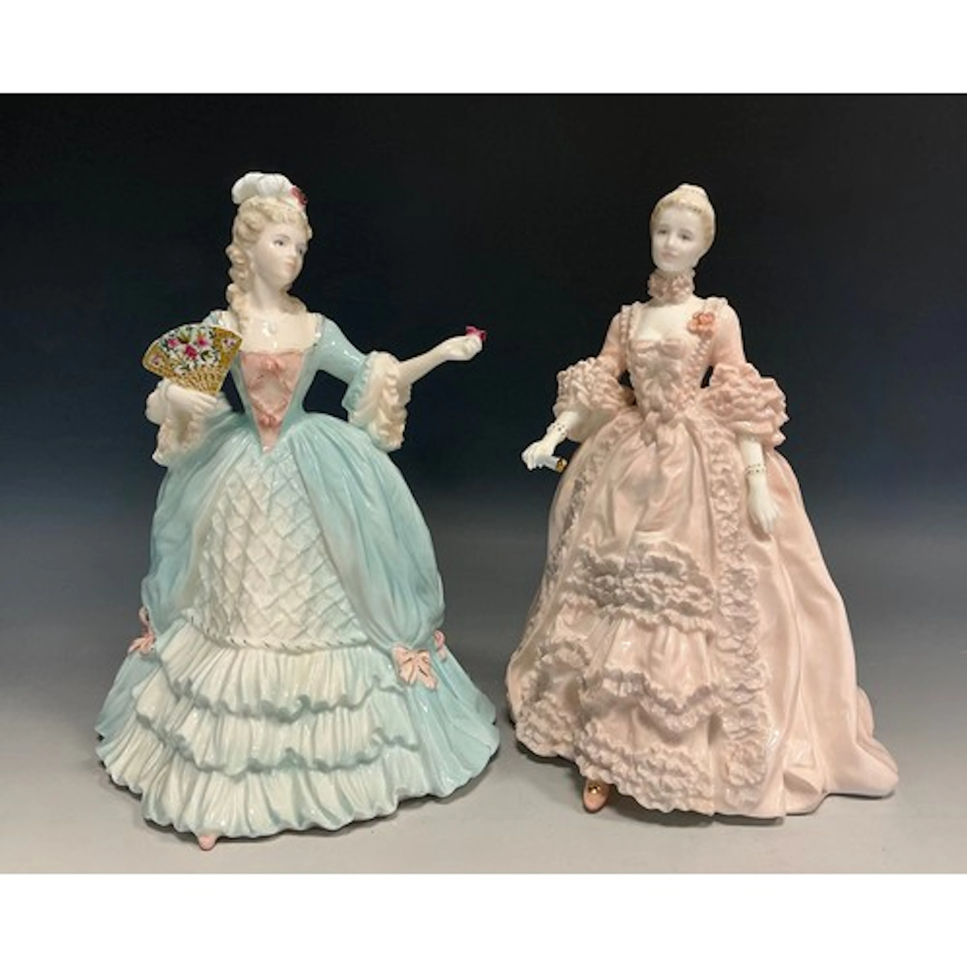 Coalport Figures, from the Femme Fatale series - Madame de P...