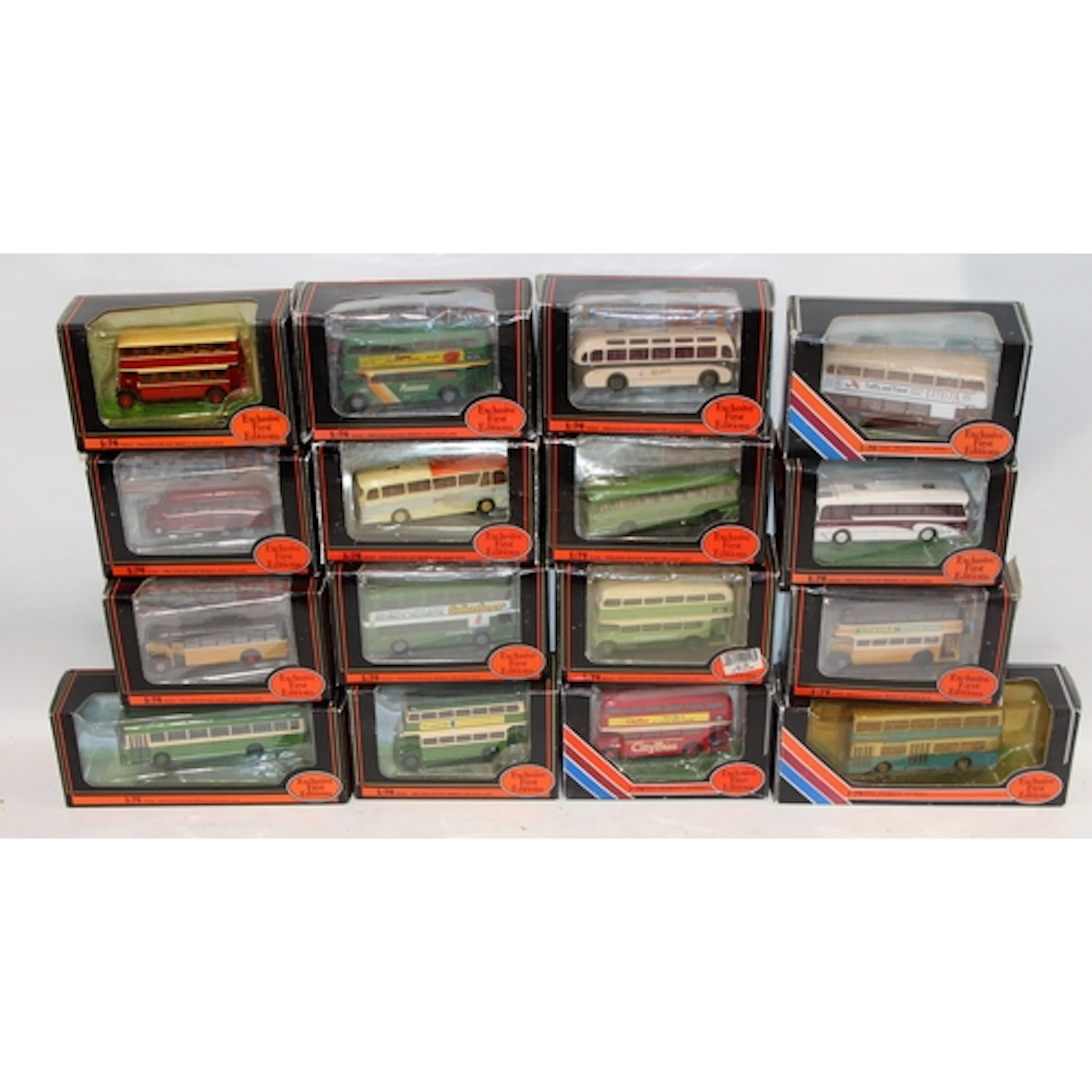 A collection of EFE Exclusive First Edition die-cast model b...