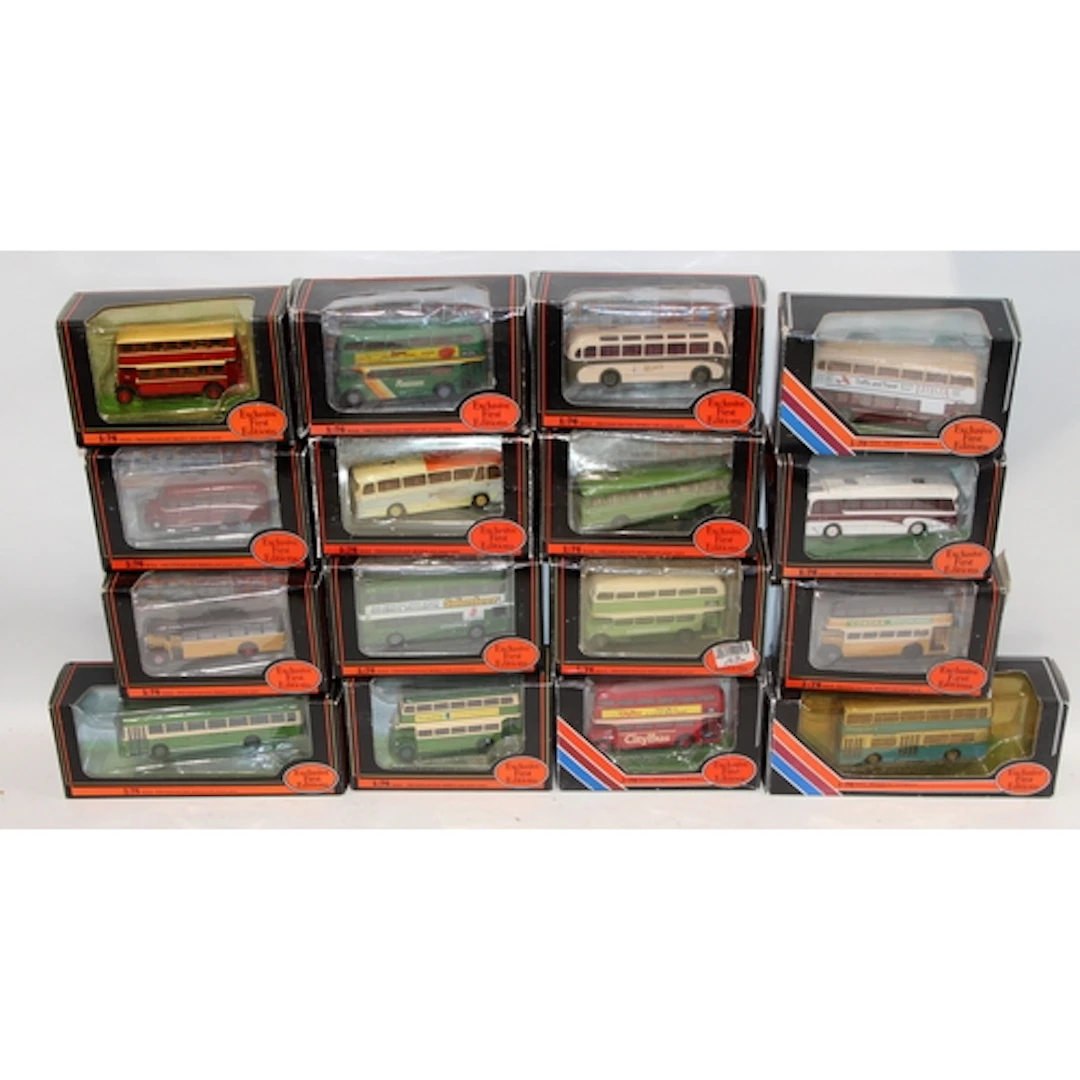 A collection of EFE Exclusive First Edition die-cast model b...