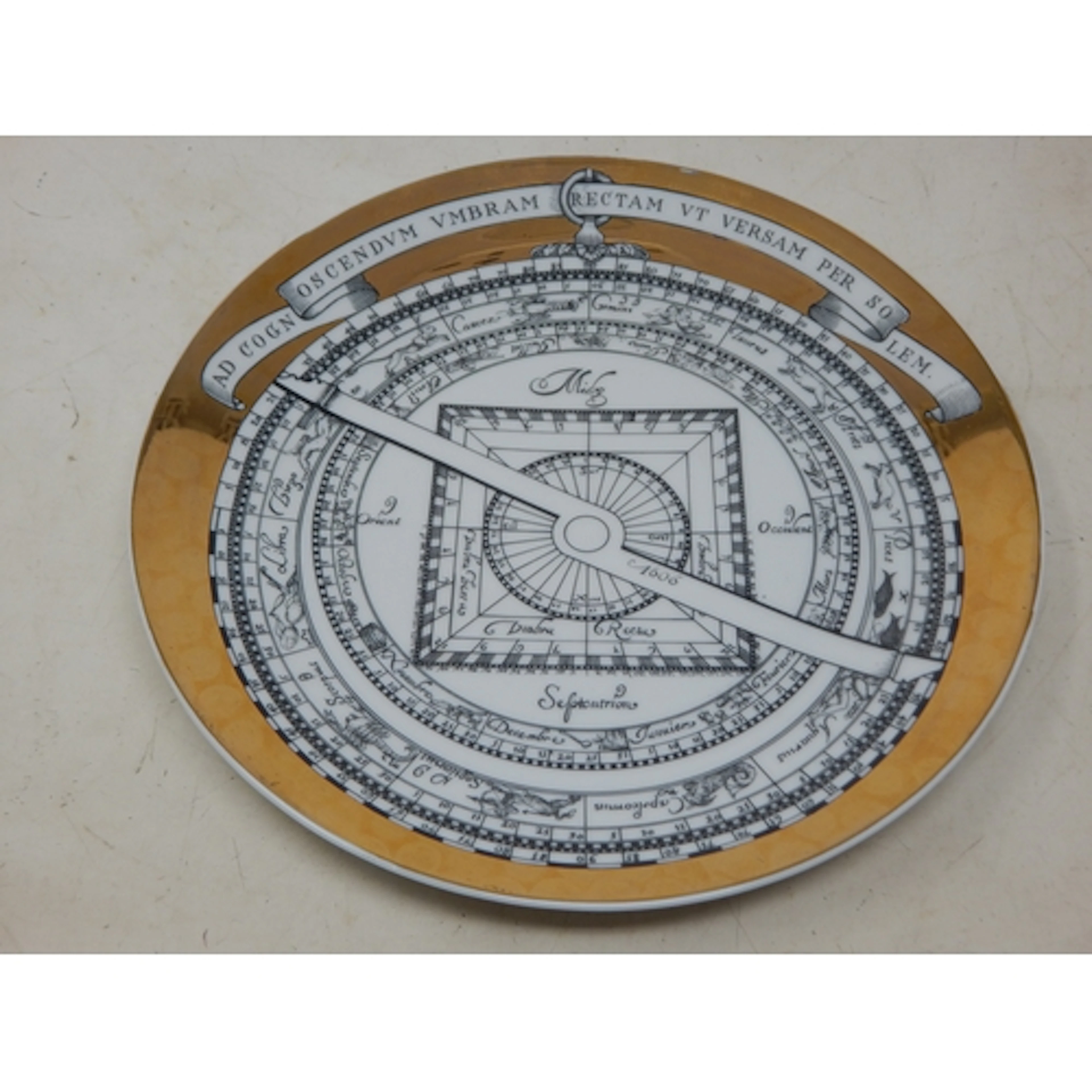 Piero Fornasetti (1913-1988) Astrolabio Porcelain Christmas ...